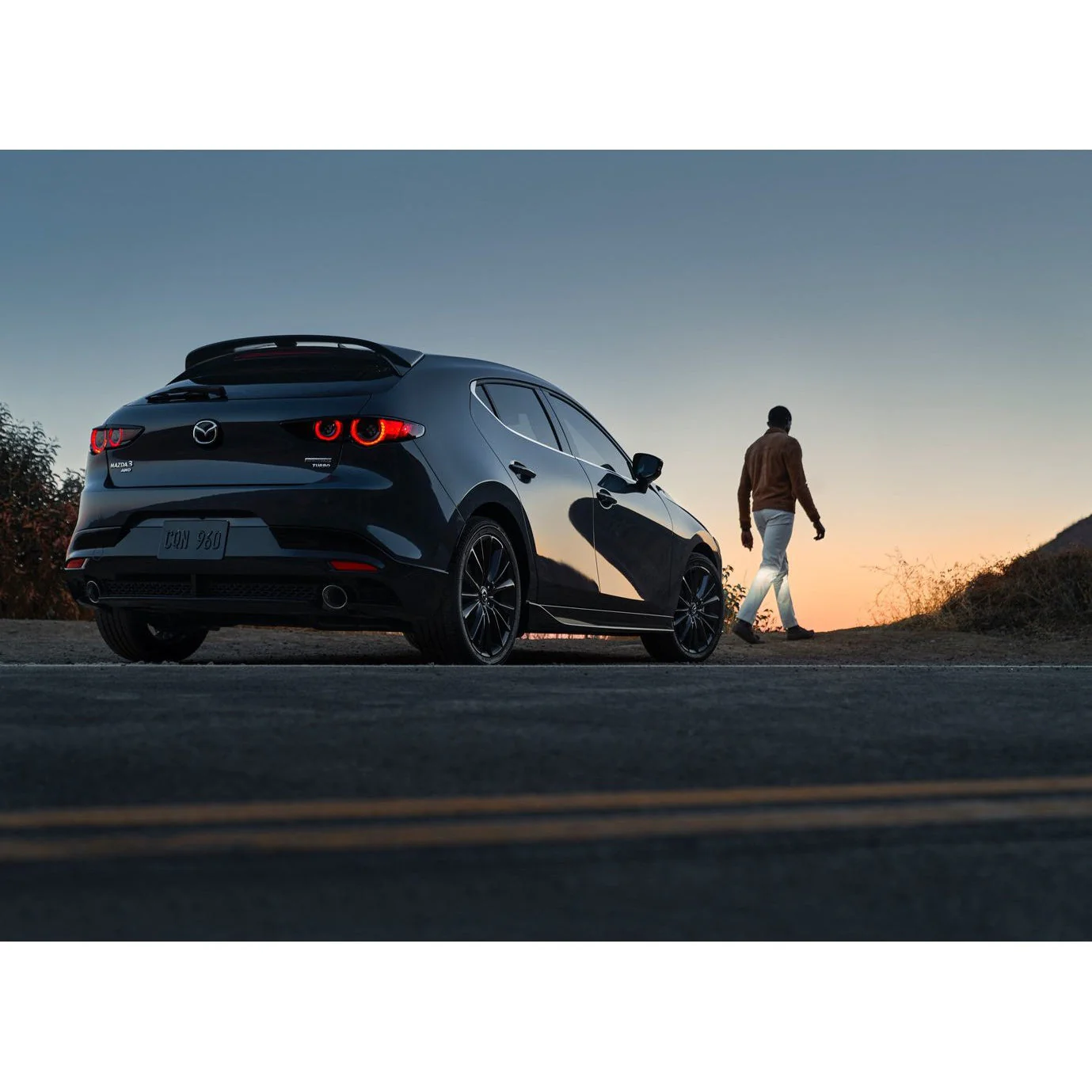 Aero Kit [SIGNATURE STYLE]: Rear Roof Spoiler | Mazda3 Hatchback (2019-2026) - Image 3