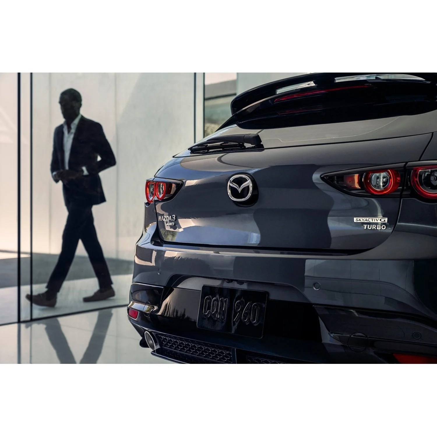 Aero Kit [SIGNATURE STYLE]: Rear Roof Spoiler | Mazda3 Hatchback (2019-2026) - Image 5