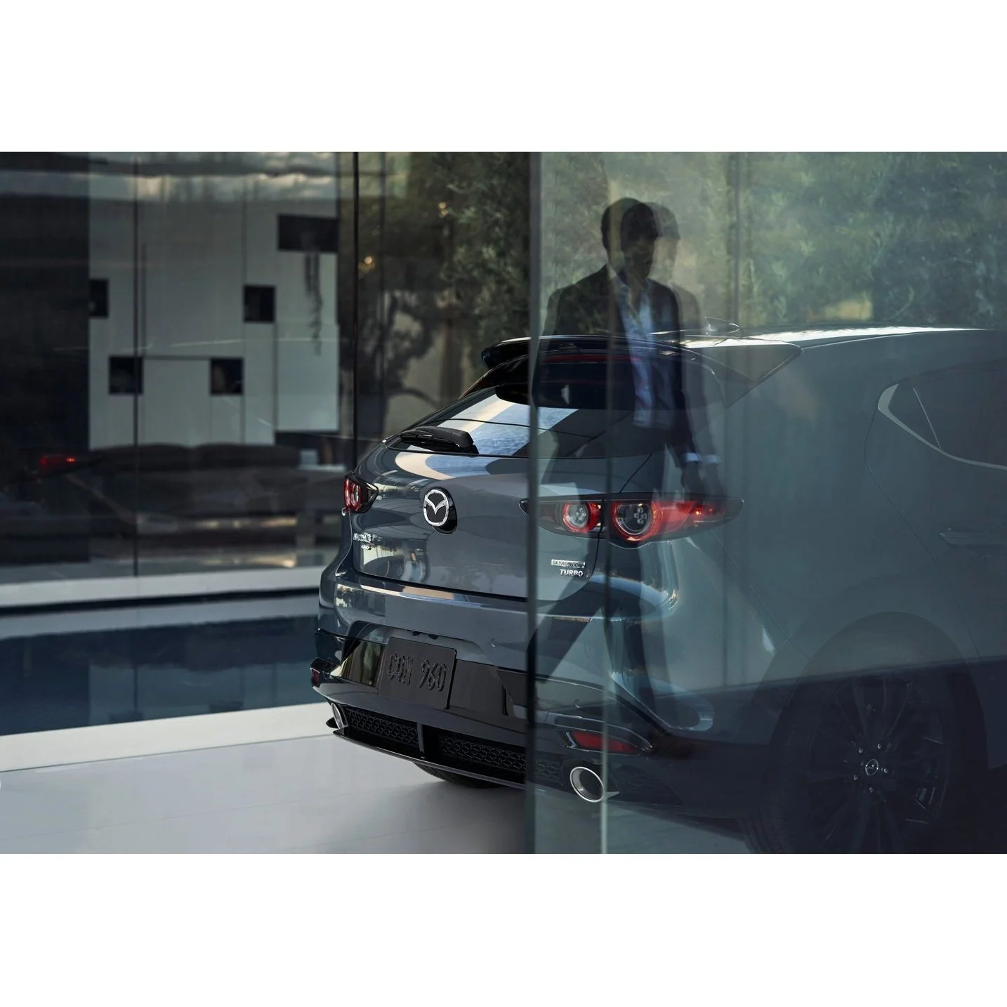 Aero Kit [SIGNATURE STYLE]: Rear Roof Spoiler | Mazda3 Hatchback (2019-2026) - Image 6
