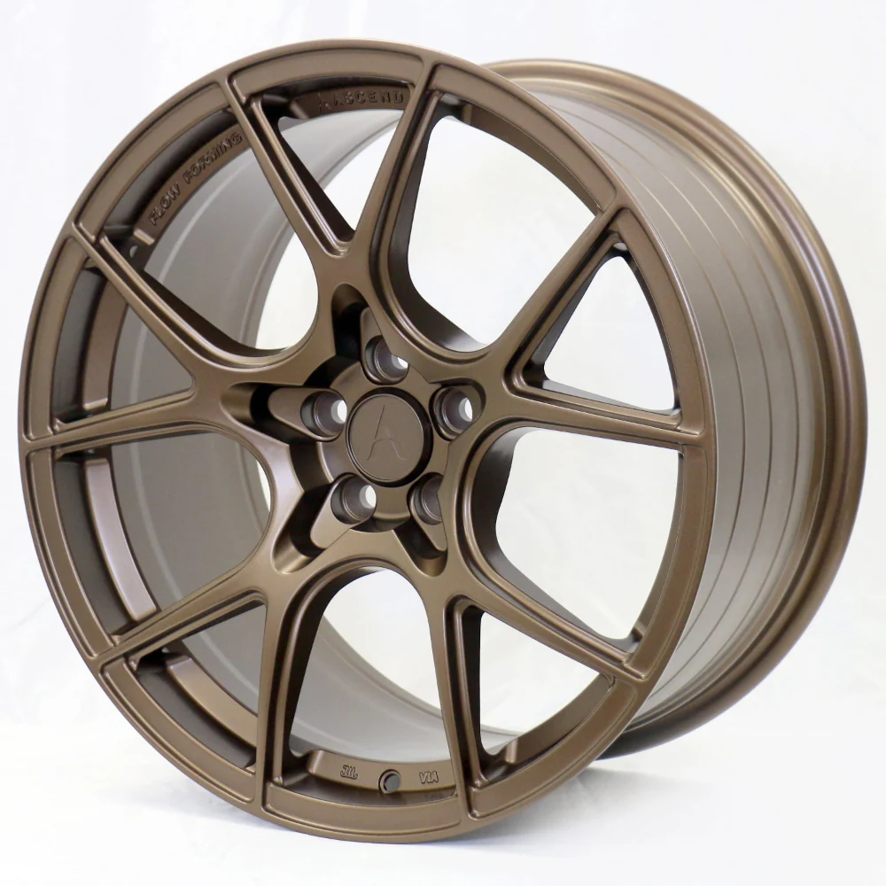 ASCEND Wheels FR01 - ZURICH Alloy Wheel (Satin Bronze) — 18", 19" - Image 3
