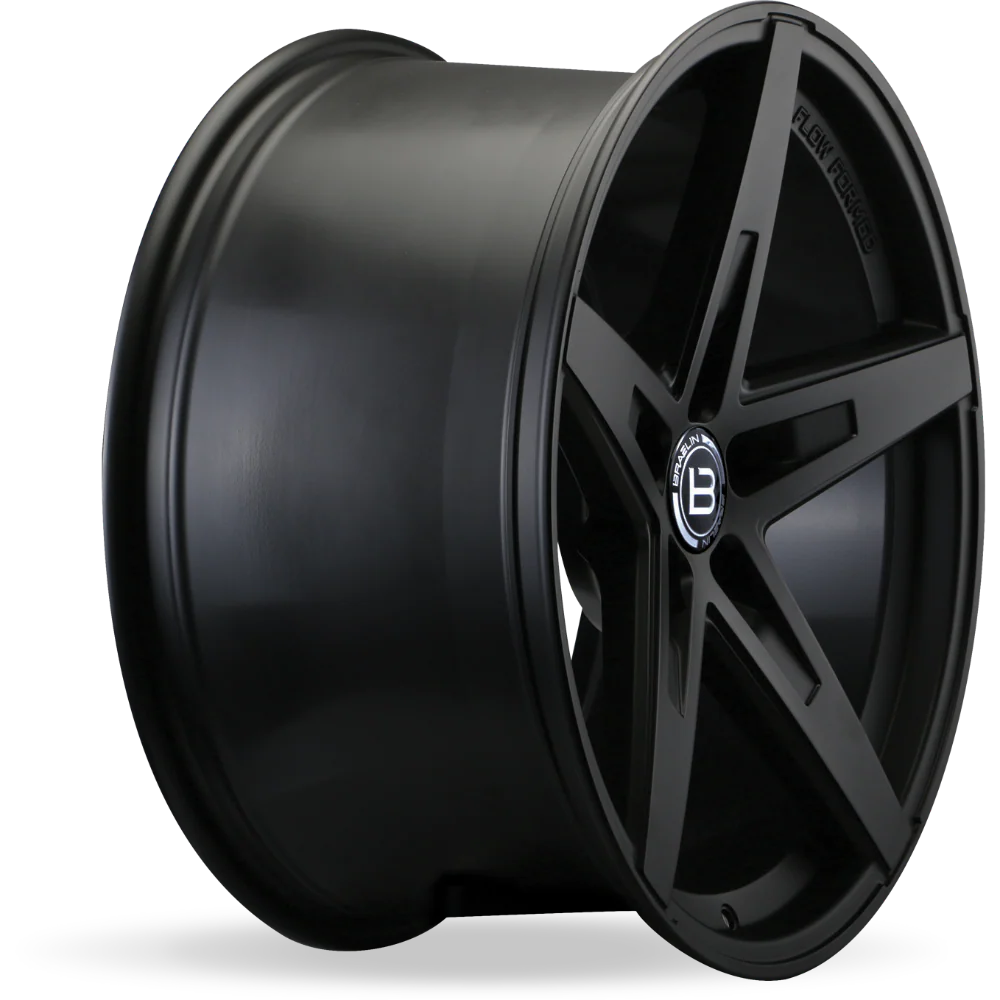 BRAELIN BR08 Alloy Wheel (Matte Black) — 19", 20" - Image 2