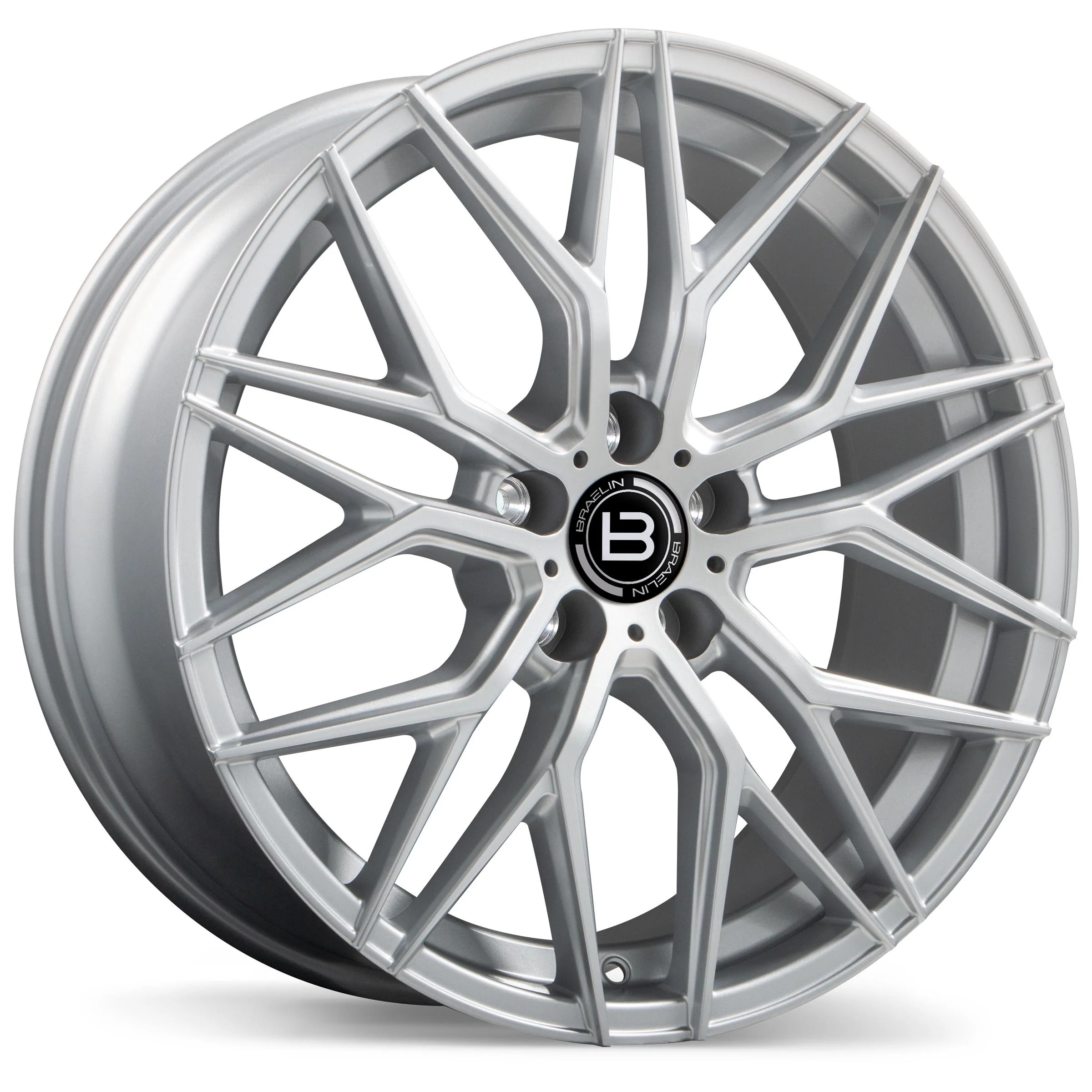 BRAELIN BR10 Alloy Wheel (Gloss Silver) — 18", 19", 20"
