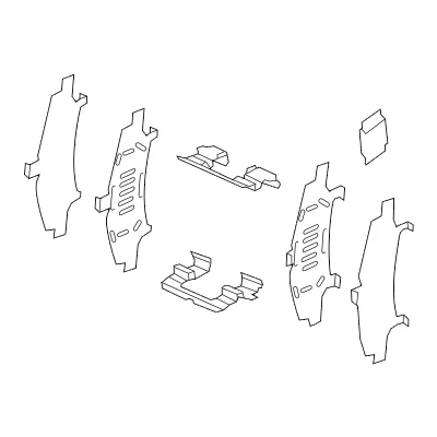 Brake Package, Front: Pads, Rotors & Attachment Kit | Mazda3 Sedan & Hatchback, Japan-Built (2019-2026) - Image 4