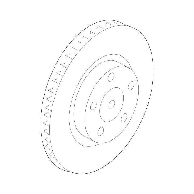 Brake Package, Front: Pads, Rotors & Attachment Kit | Mazda3 Sedan, Mexico-Built (2019-2026) - Image 2