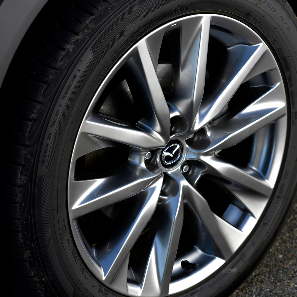 Center Cap — Gloss Black, Chrome Emblem | Mazda (KD51-37-190 / BJS7-37-190) - Image 11