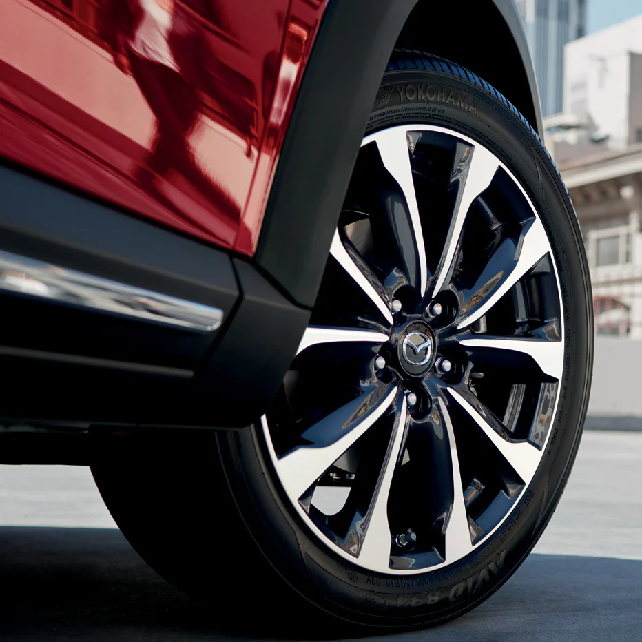 Center Cap — Gloss Black, Chrome Emblem | Mazda (KD51-37-190 / BJS7-37-190) - Image 8