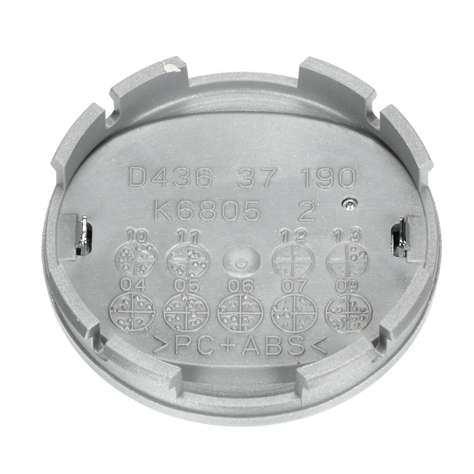 Center Cap — Silver | Mazda (D436-37-190) - Image 3