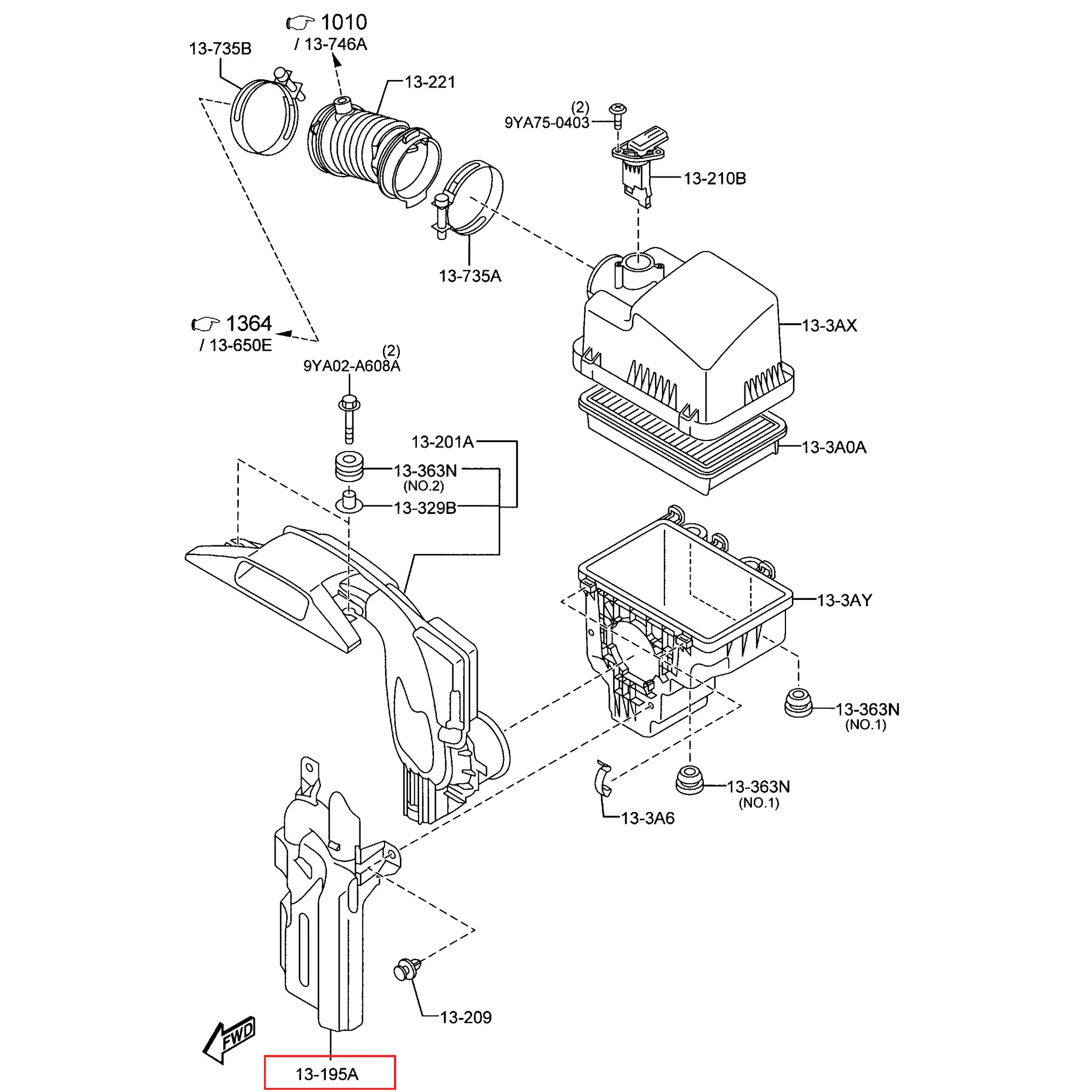 Engine Air Intake Resonance Chamber | Mazda6 (2014-2017) - Image 4