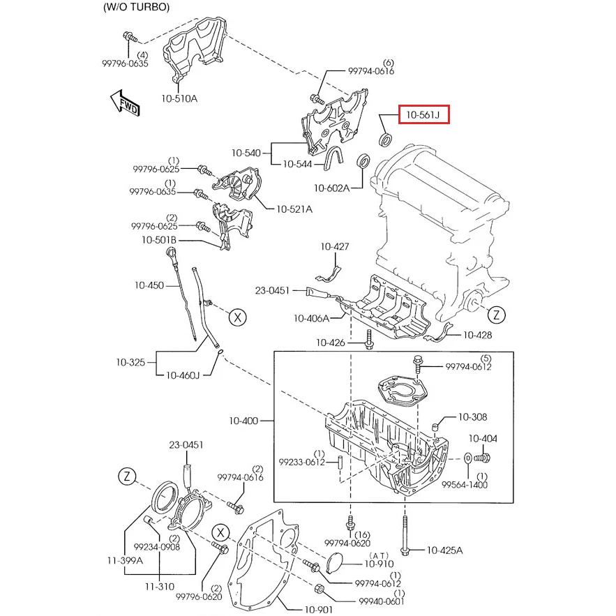 Engine Camshaft Seal | Mazda MX-5 (2001-2005) - Image 3
