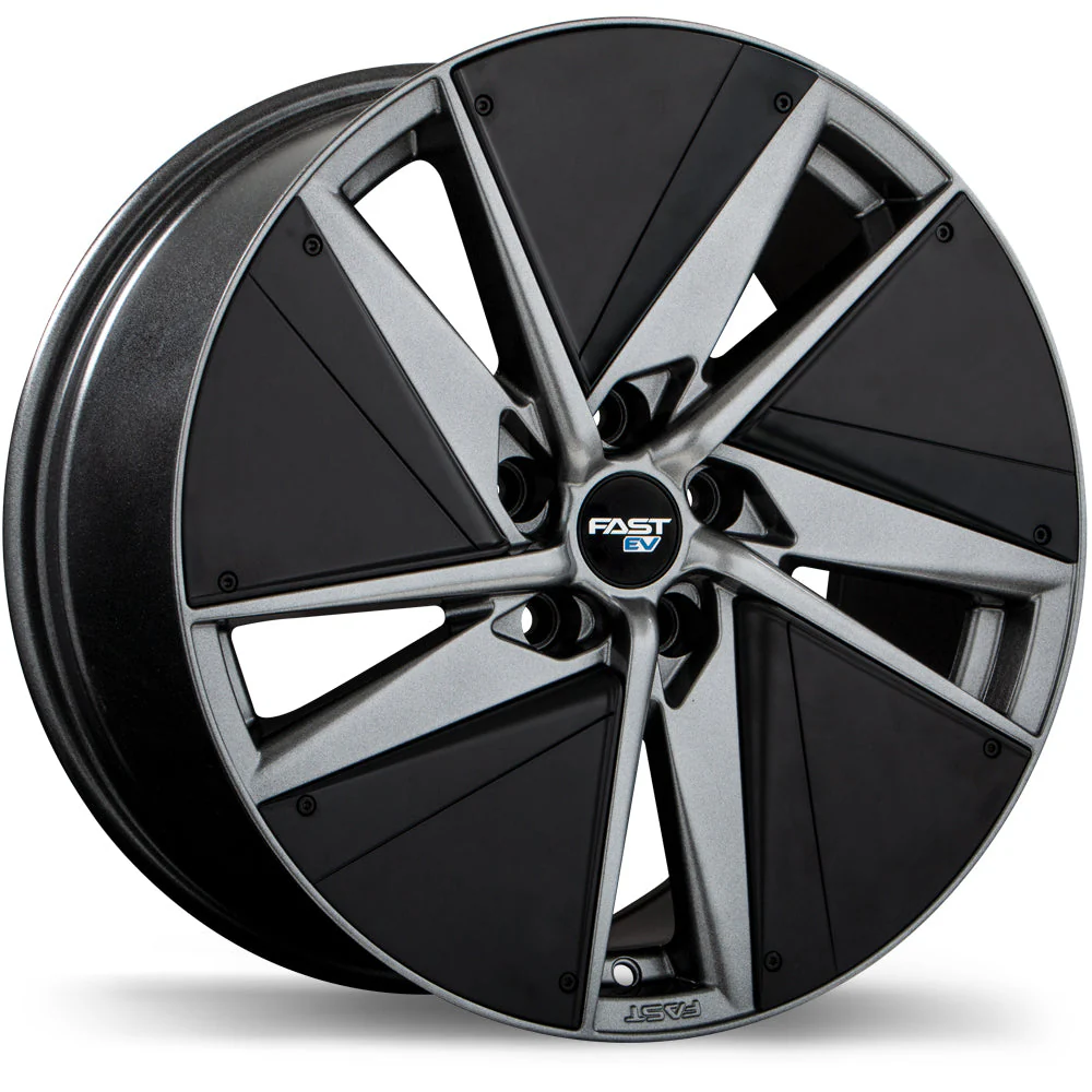 FastEV EV01(+) Alloy Wheel (Titanium) — 16", 17", 18", 19", 20"
