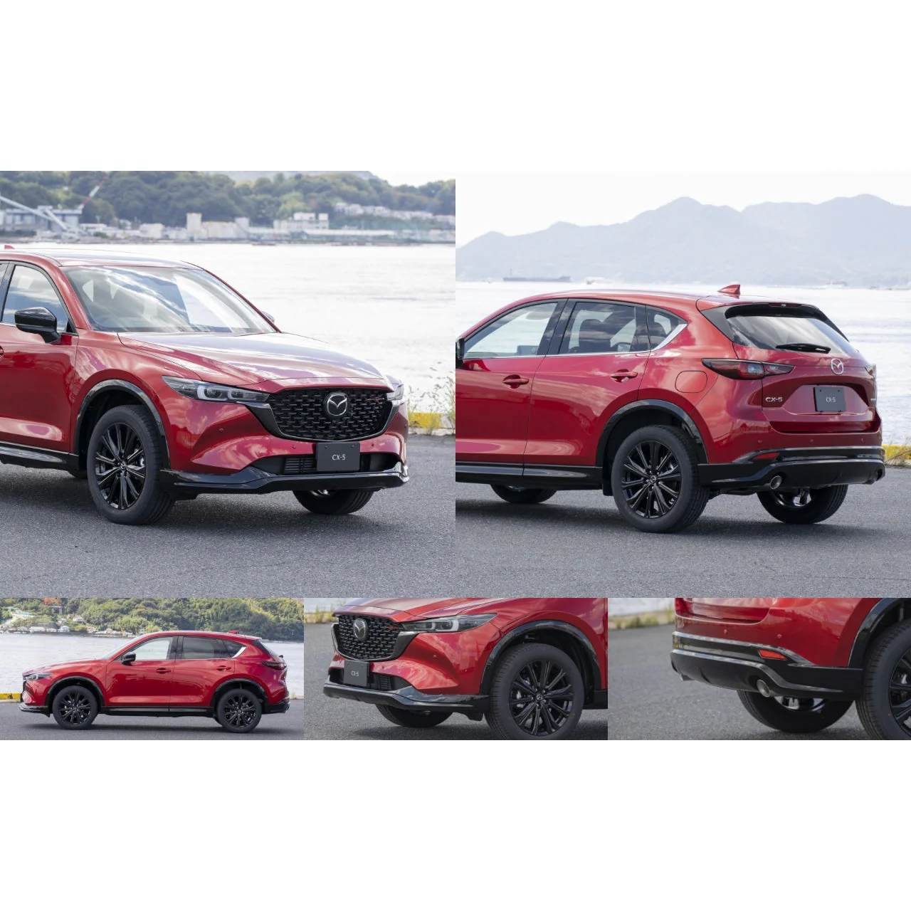 Front & Rear Under Garnish (Brilliant Black) | CX-5 (2022-2025) - Image 3