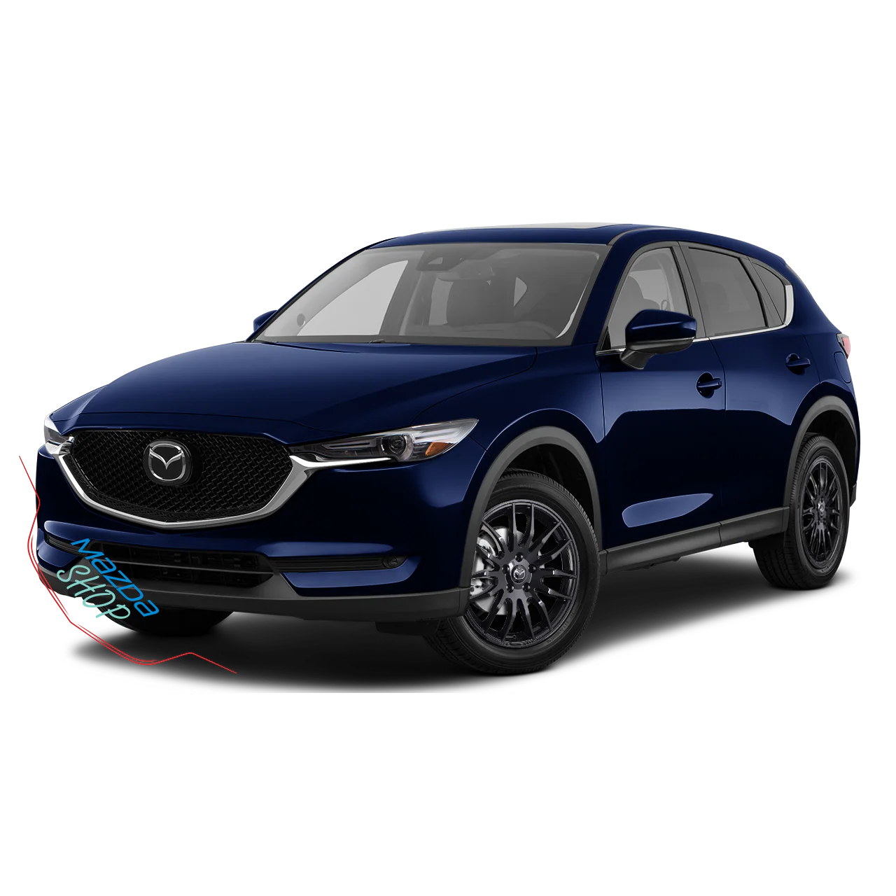 Mazda M002 Alloy Rims (Gloss Black) — 16", 17", 18" | Full Set of Four [BLEMISHED] - Image 15
