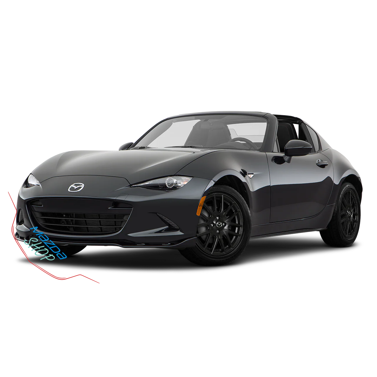 Mazda M009 Alloy Wheel (Matte Black) — 17" - Image 6