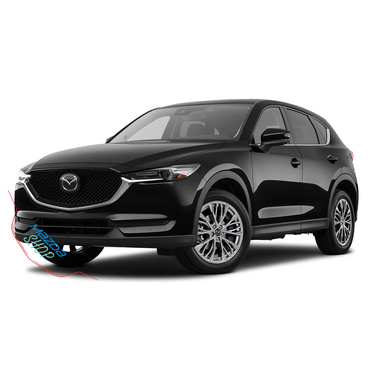 Mazda M014 Alloy Wheel (Dark Hyper Silver) — 18", 19" | Full Set of Four [BLEMISHED] - Image 11
