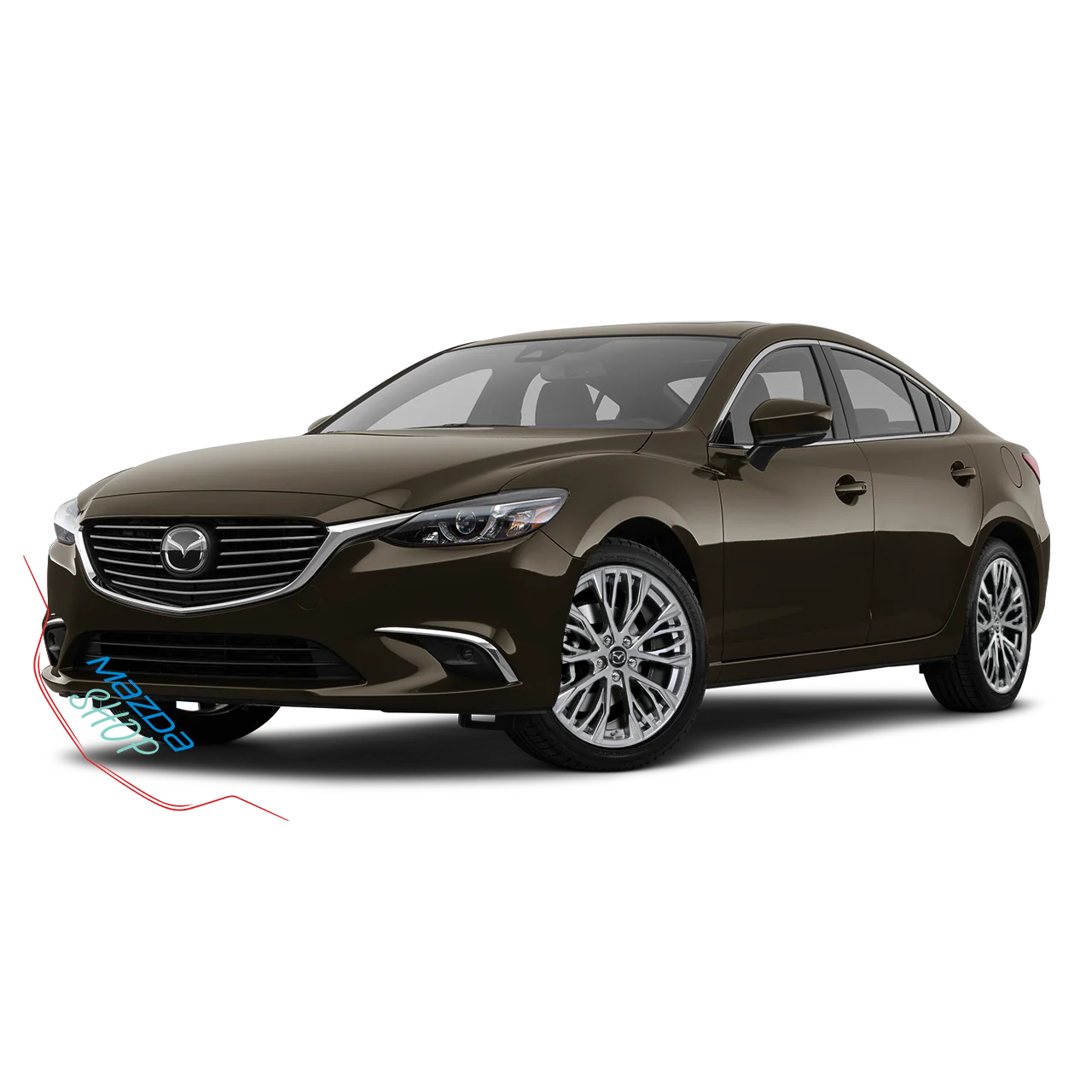 Mazda M014 Alloy Wheel (Dark Hyper Silver) — 18", 19" | Full Set of Four [BLEMISHED] - Image 9