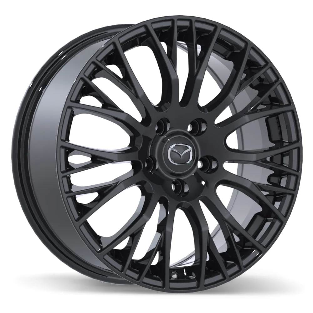 Mazda M015 Alloy Wheel (Metallic Black) — 16", 17", 18", 19"