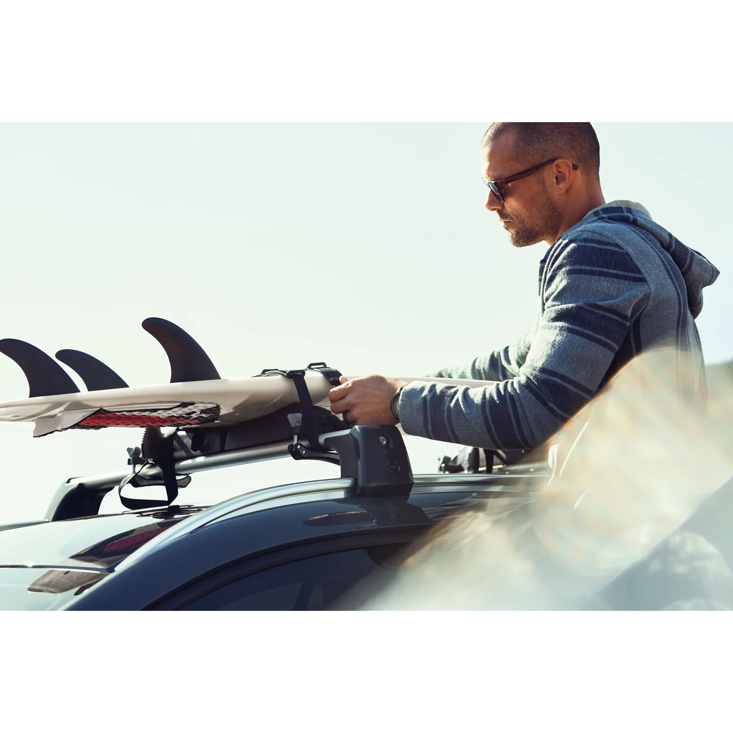 Roof Rack Accessory: Stand Up Paddle Board/Surf Carrier - Image 3