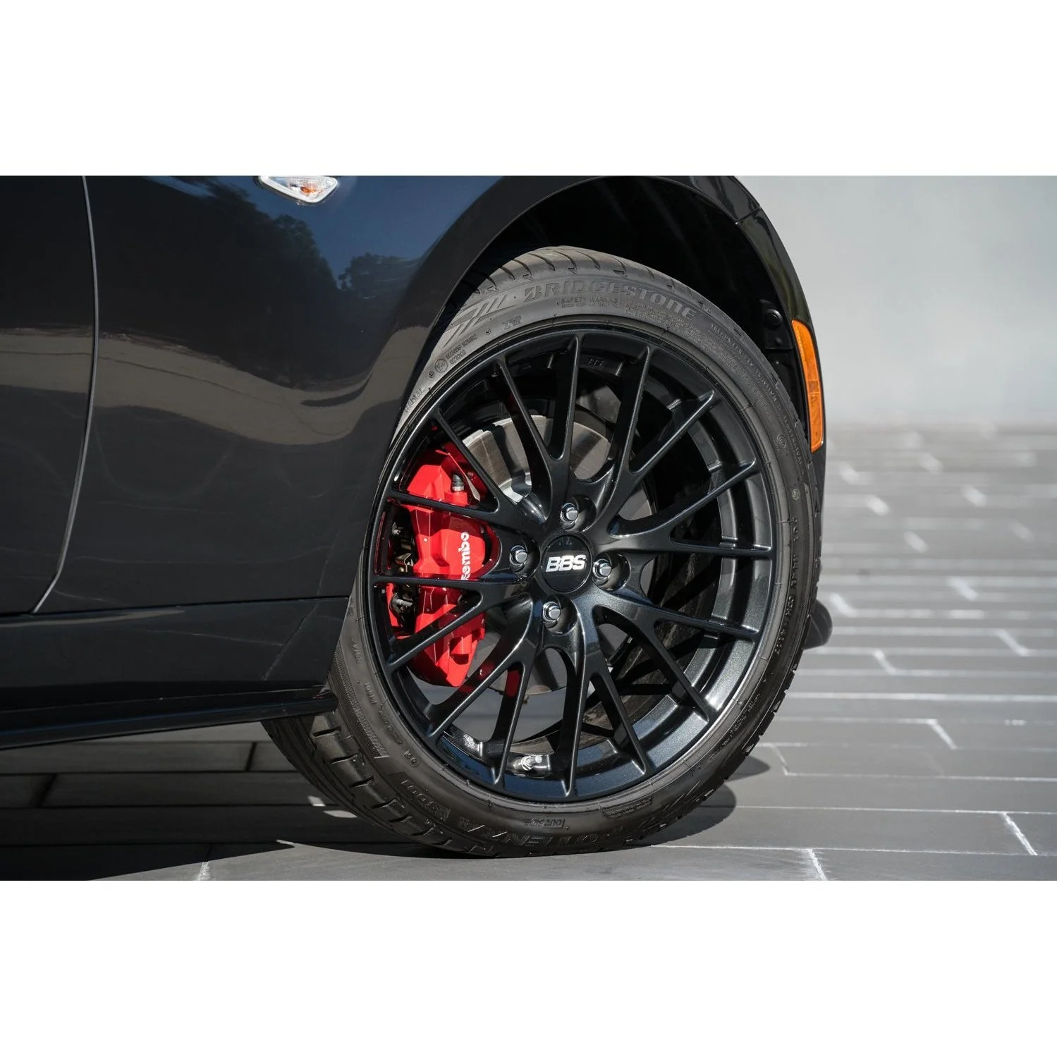 Mazda × BBS Forged OEM Alloy Wheel & Centre Cap (Dark Gunmetal) - 17" | MX-5 (2016-2025)