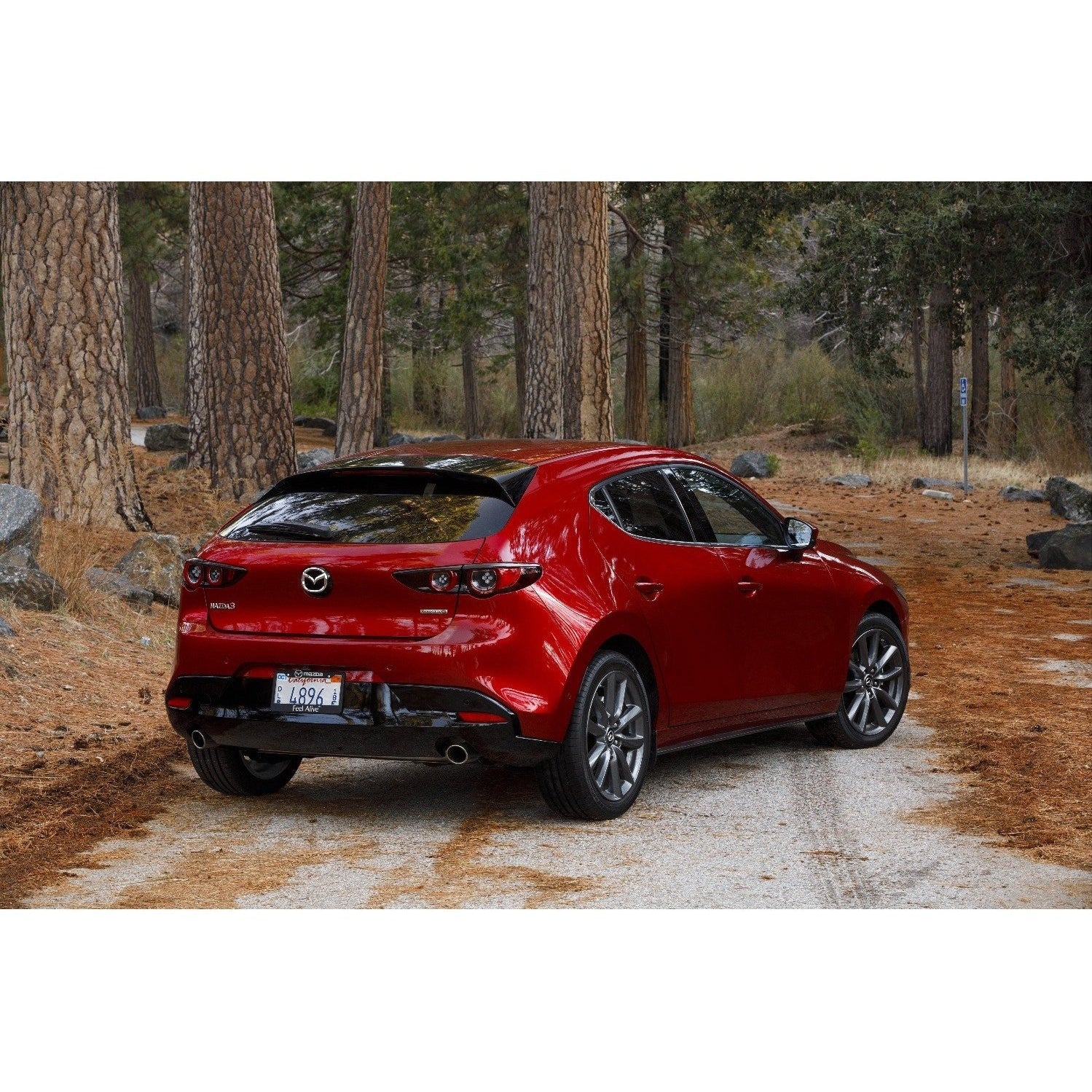 Mazda3 OEM Alloy Wheel, Design 168A (Dark Grey Metallic) — 18" | Mazda3 Hatchback (2019-2025) - Image 12