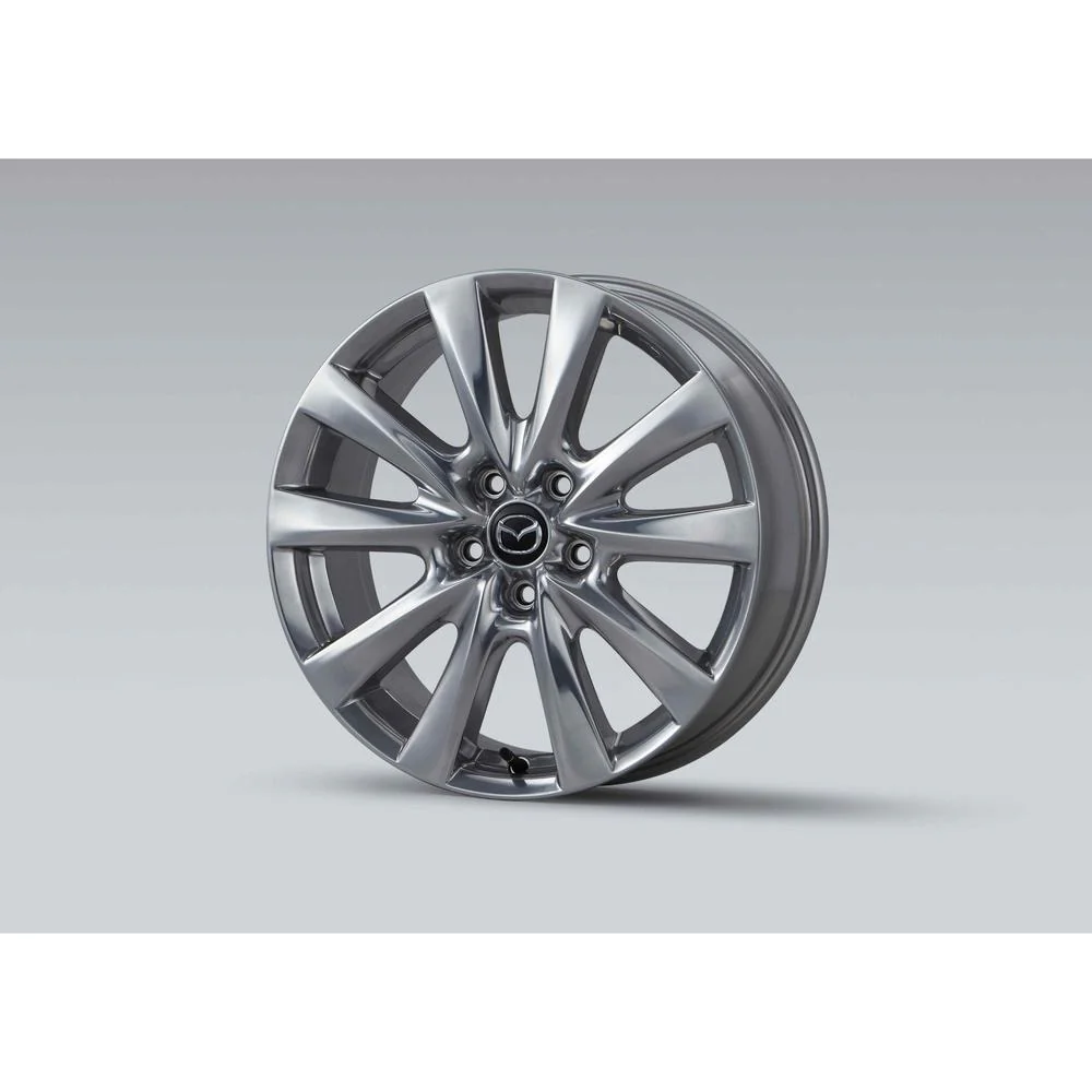 Mazda3 OEM Alloy Wheel, Design 169A [Light Grey, High-Lustre (Bright/Brilliant Silver Finish)] — 18" | Mazda3 Sedan (2020-2025) - Image 7