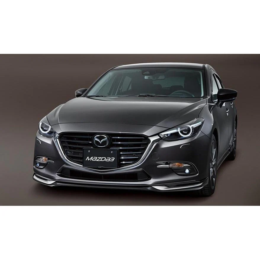 Aero Kit - Full Package (Jet Black & Silver) | Mazda3 Sedan (2017-2018) - Image 3