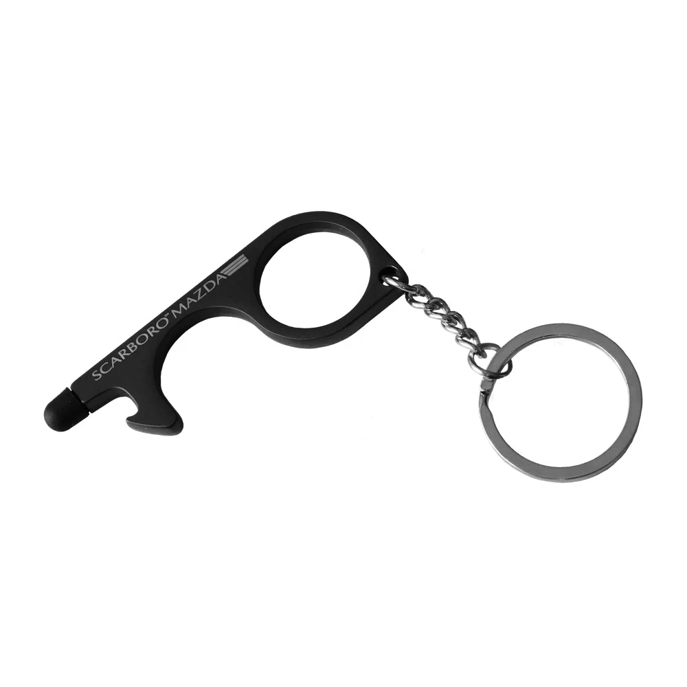 Metal 3-In-1 Keychain - Stylus, Bottle Opener, Door Opener | Scarboro Mazda