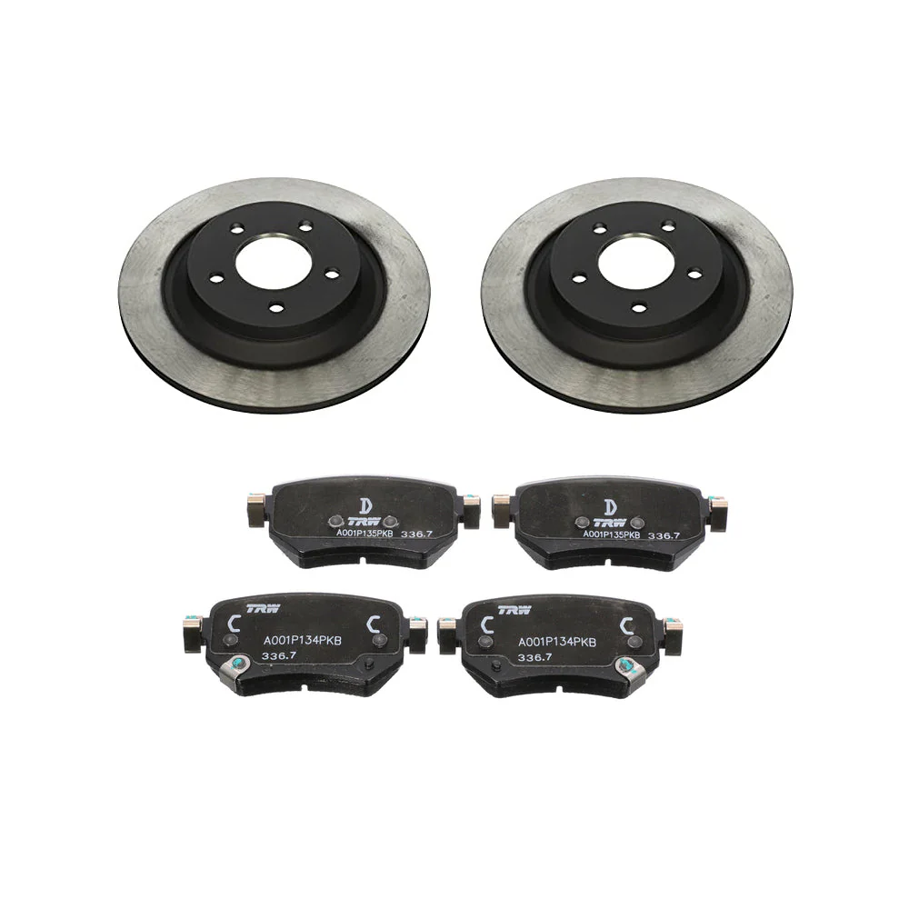 Rear Brake Package: Pads, Rotors | Mazda6 (2016-2018)