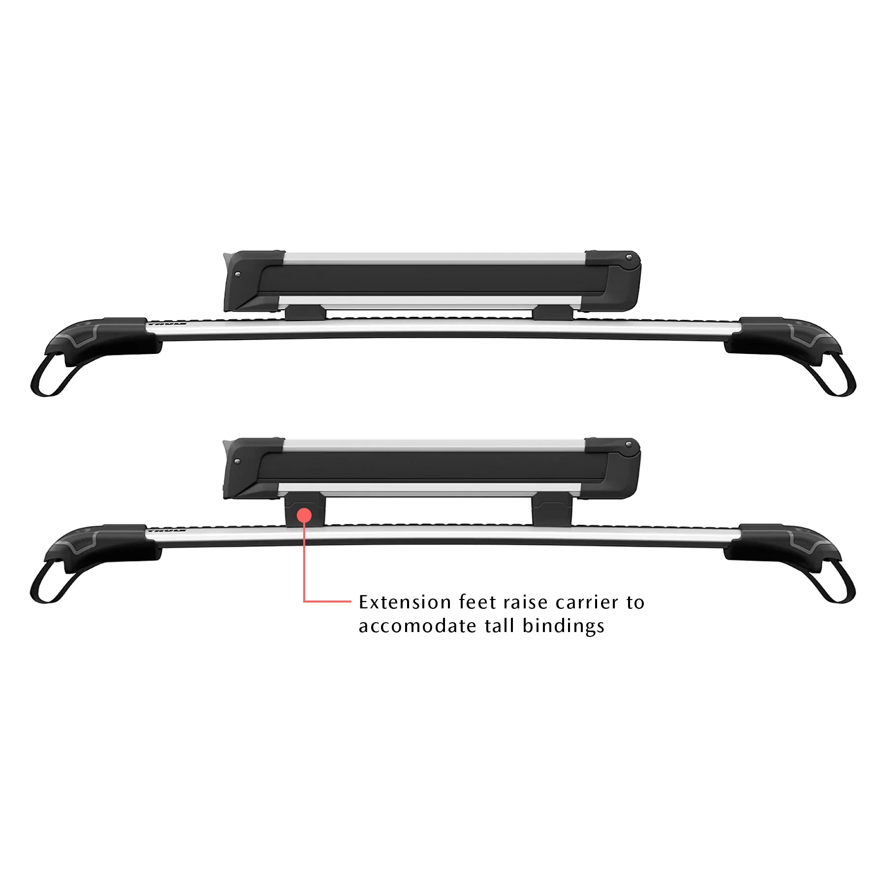 Roof Rack Accessory: Ski/Snowboard Carrier - Image 5