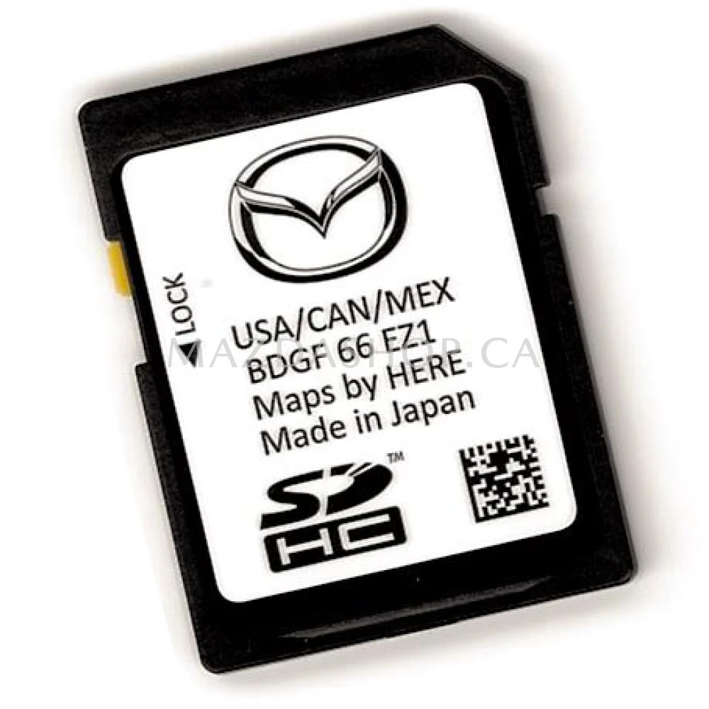 Satellite Navigation SD Card | Mazda CX-30 (2020-2026)