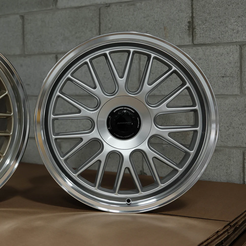 Superspeed FlowForm RF01 NEO Alloy Wheel (Machined Lip Silver) — 18", 19" - Image 2