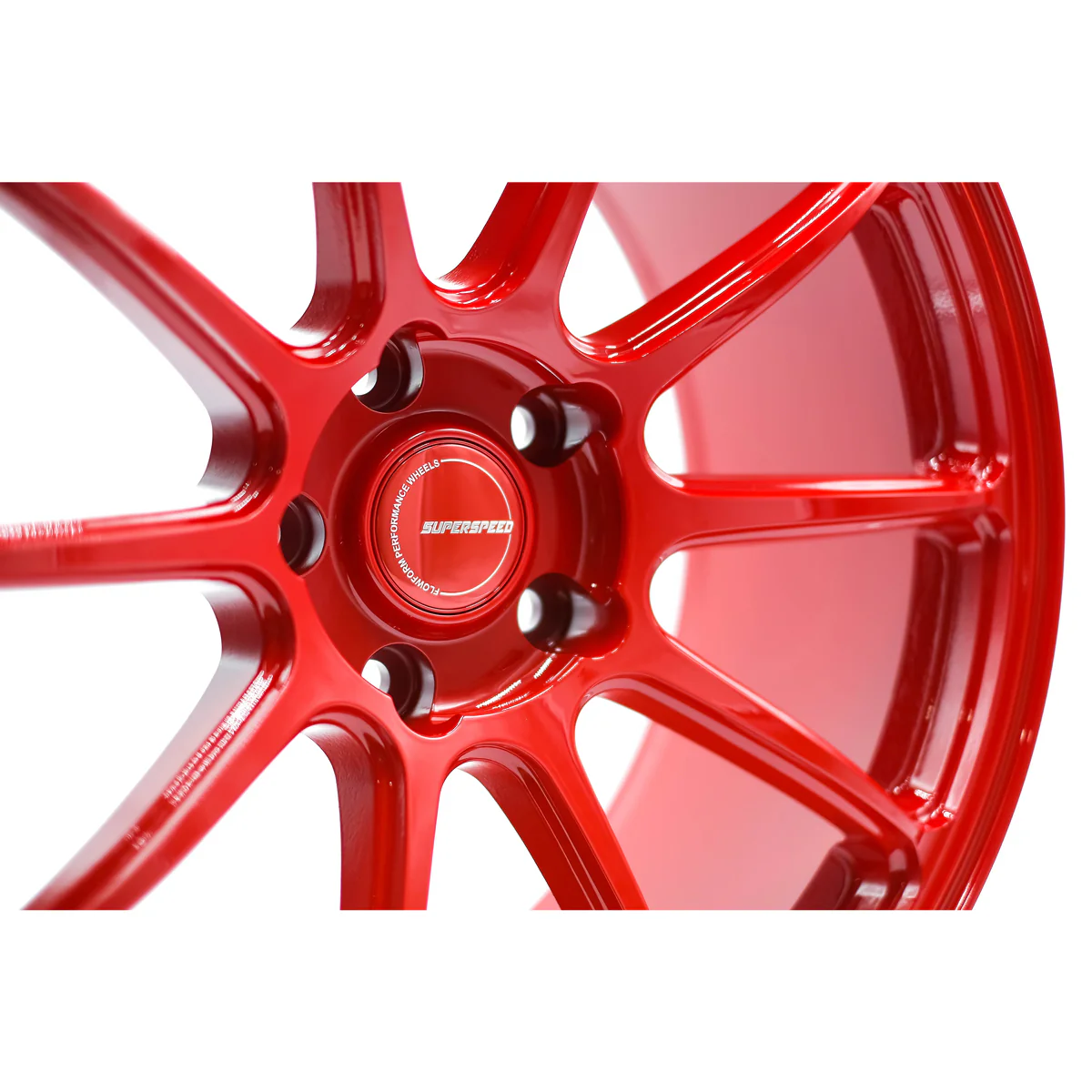 Superspeed FlowForm RF03RR Alloy Wheel (Hyper Red) — 18" - Image 5