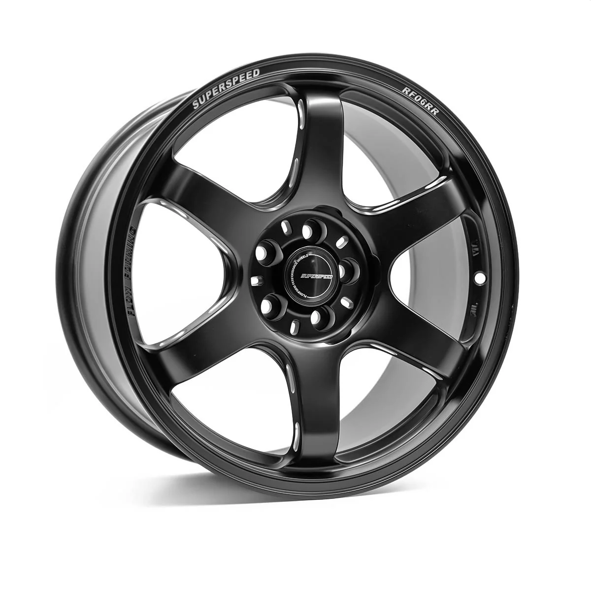 Superspeed FlowForm RF06RR Alloy Wheel (Matte Black) — 17", 18", 19"