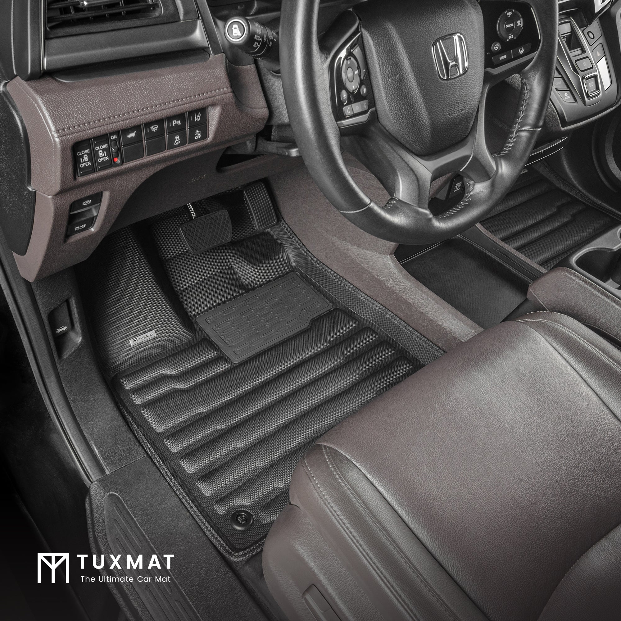 TuxMat Floor Mats (1st, 2nd & 3rd Rows) | Honda Odyssey (2018-2024) - Image 2