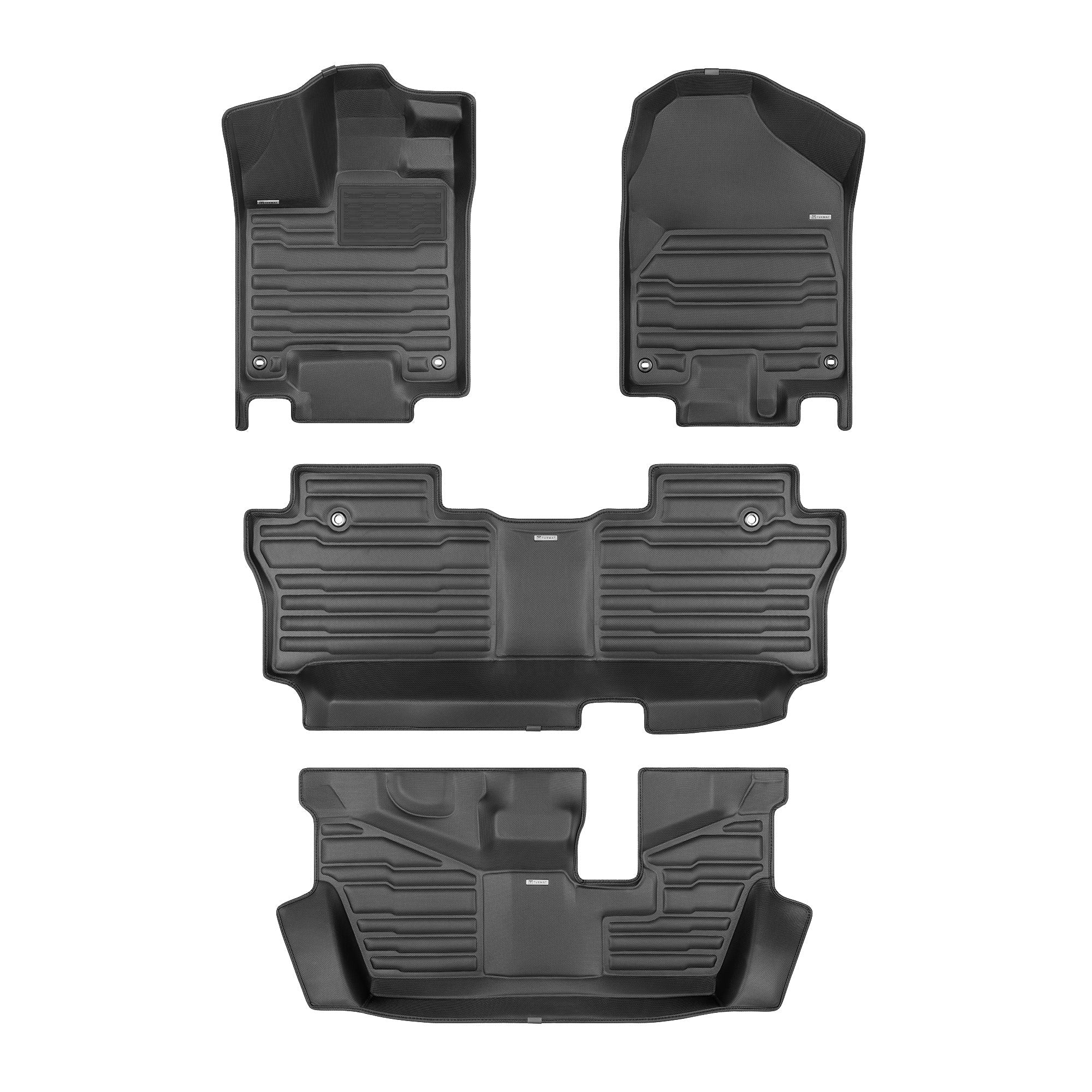 TuxMat Floor Mats (1st, 2nd & 3rd Rows) | Honda Pilot (2016-2022) - Image 6