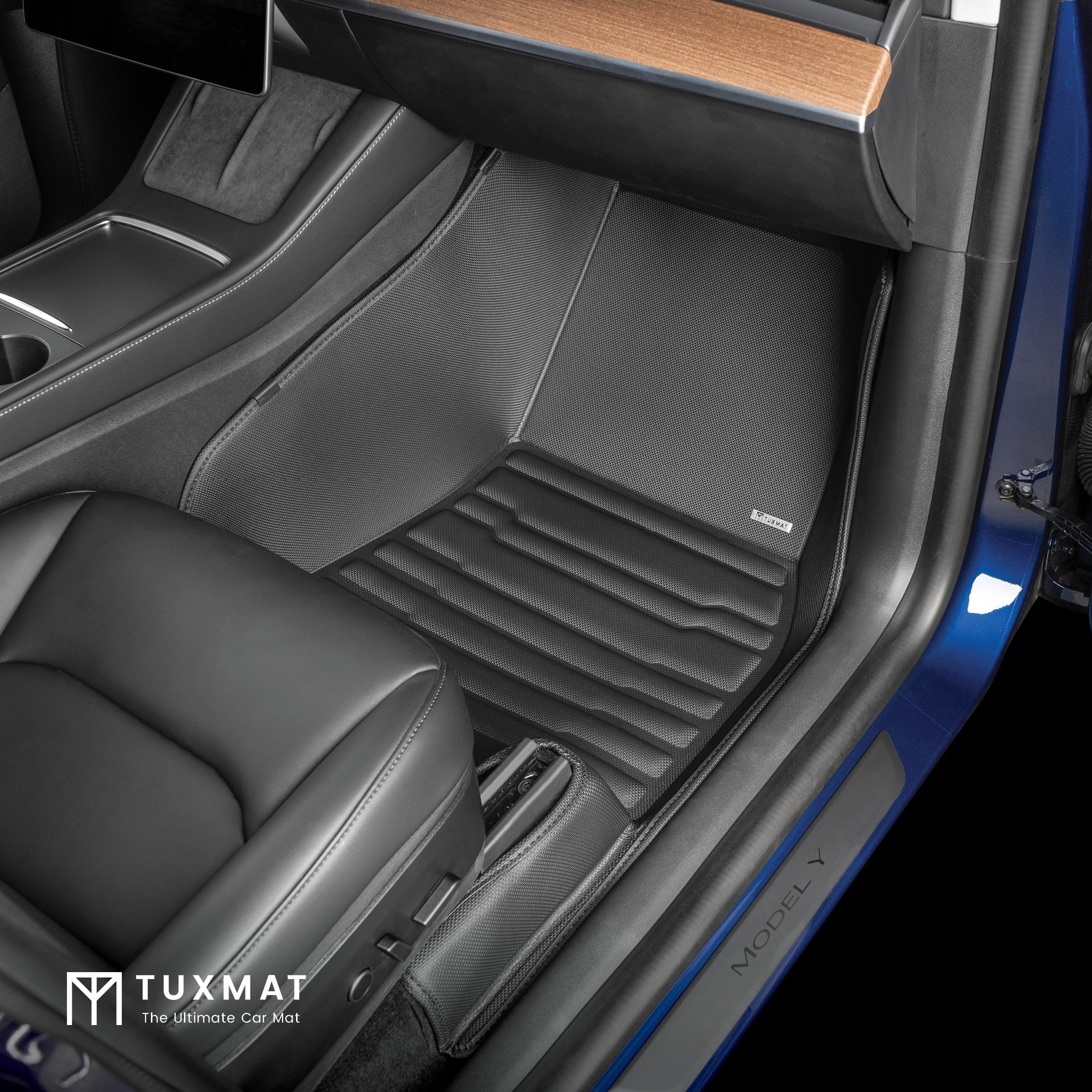 TuxMat Floor Mats (1st, 2nd & 3rd Rows) | Tesla Model Y [7-Seater] (2020-2024) - Image 3