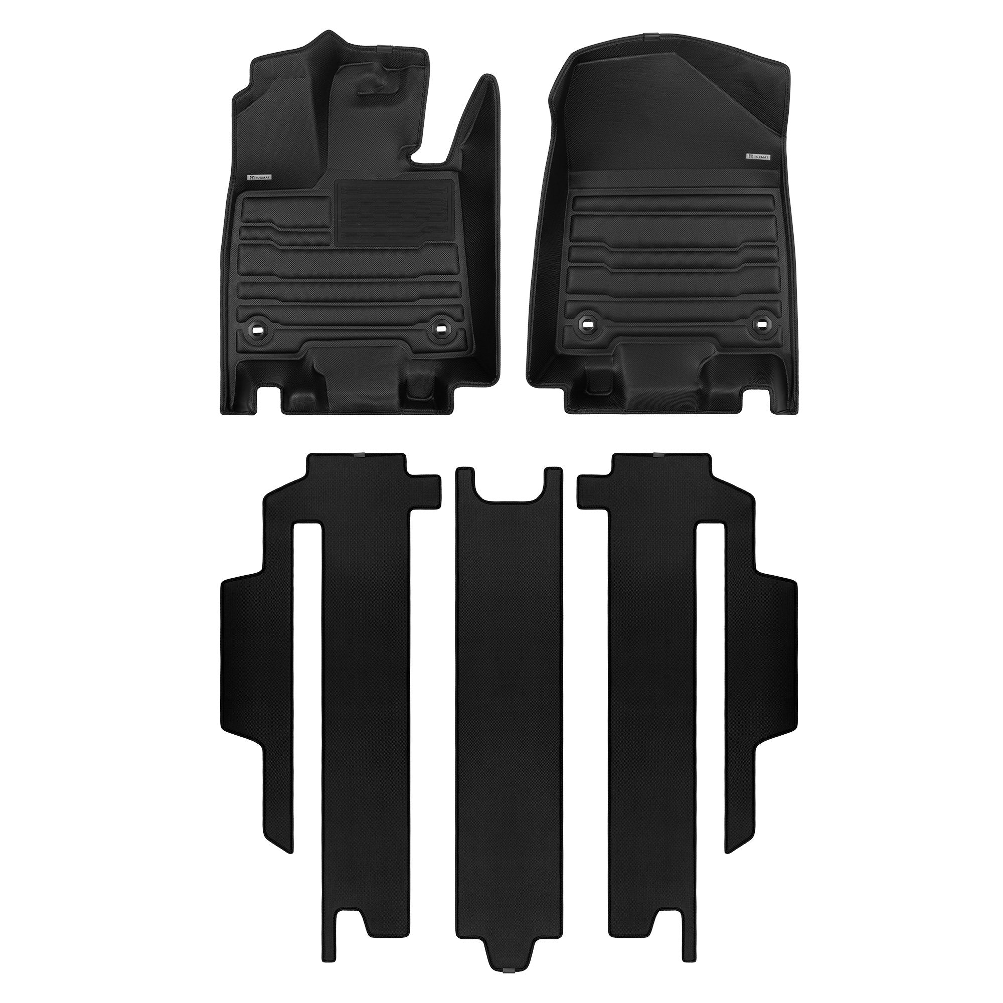 TuxMat Floor Mats (1st, 2nd & 3rd Rows) | Toyota Sienna (2021-2026)