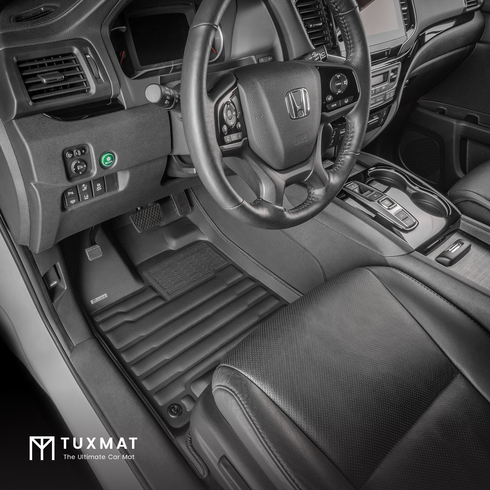 TuxMat Floor Mats (Front & Rear) | Honda Passport (2019-2024) - Image 2