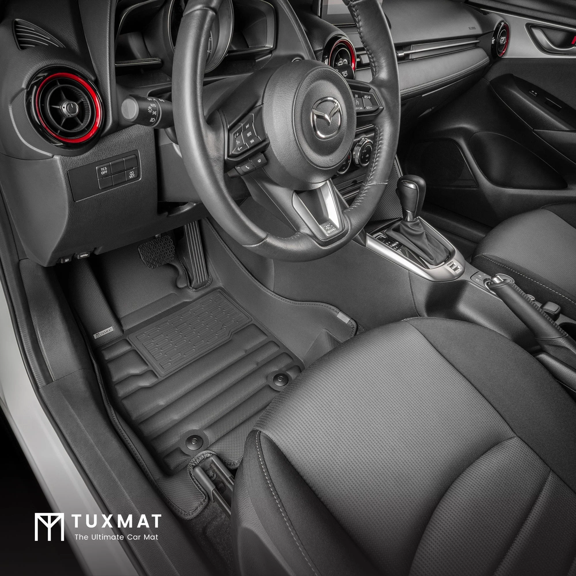 TuxMat Floor Mats (Front & Rear) | Mazda CX-3 (2016-2022) - Image 2