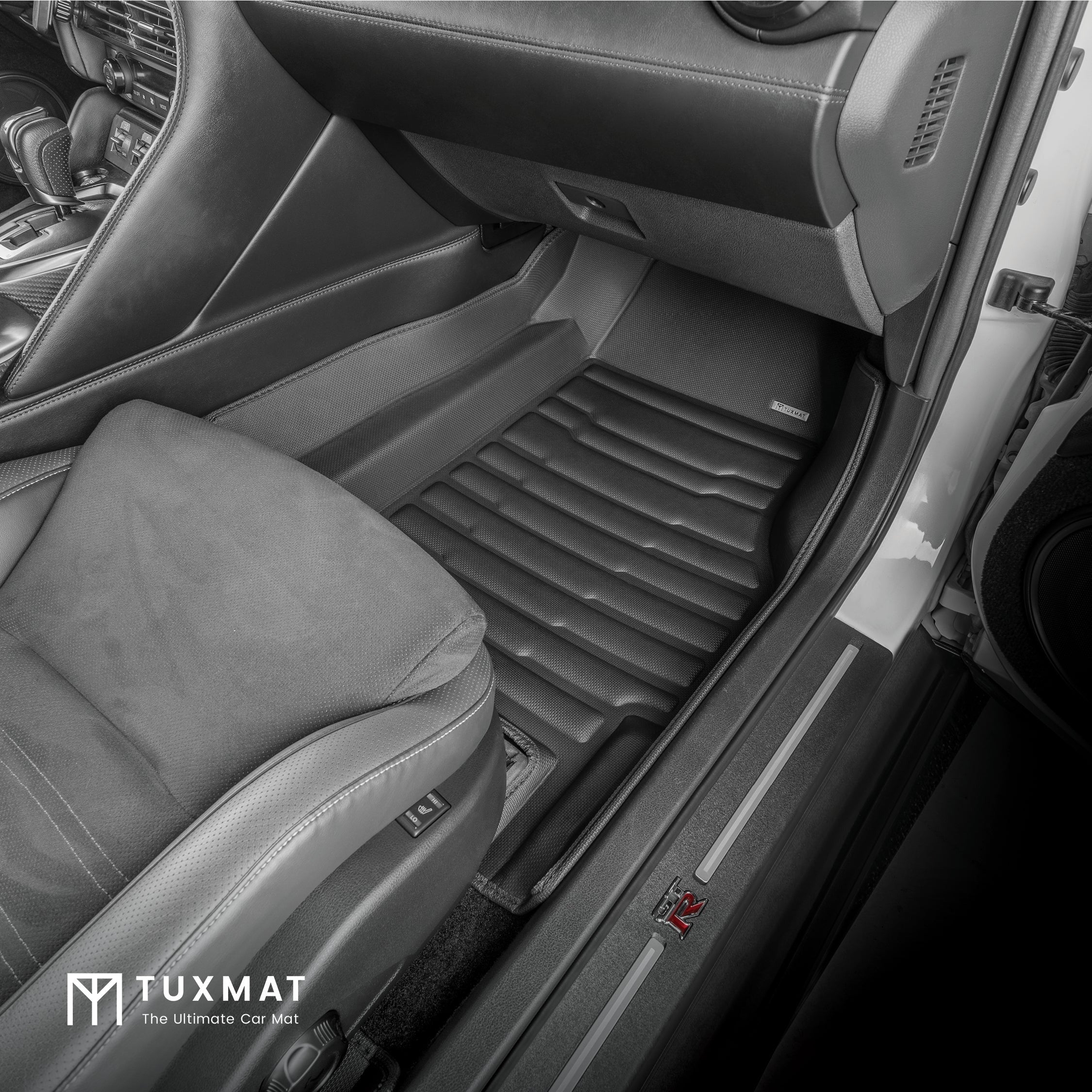 TuxMat Floor Mats (Front & Rear) | Nissan GT-R (2008-2024) - Image 3