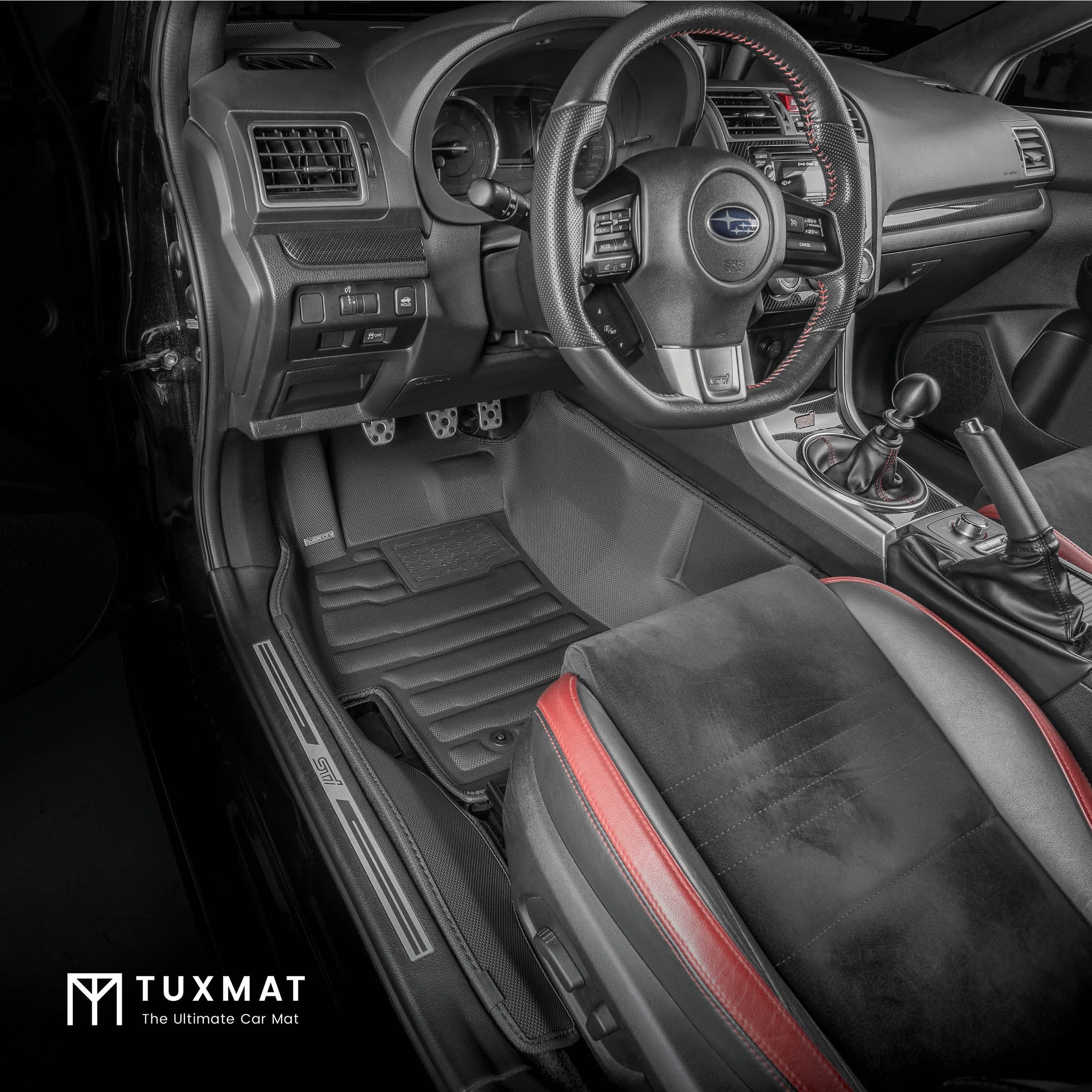 TuxMat Floor Mats (Front & Rear) | Subaru WRX & WRX STi (2015-2021) - Image 2