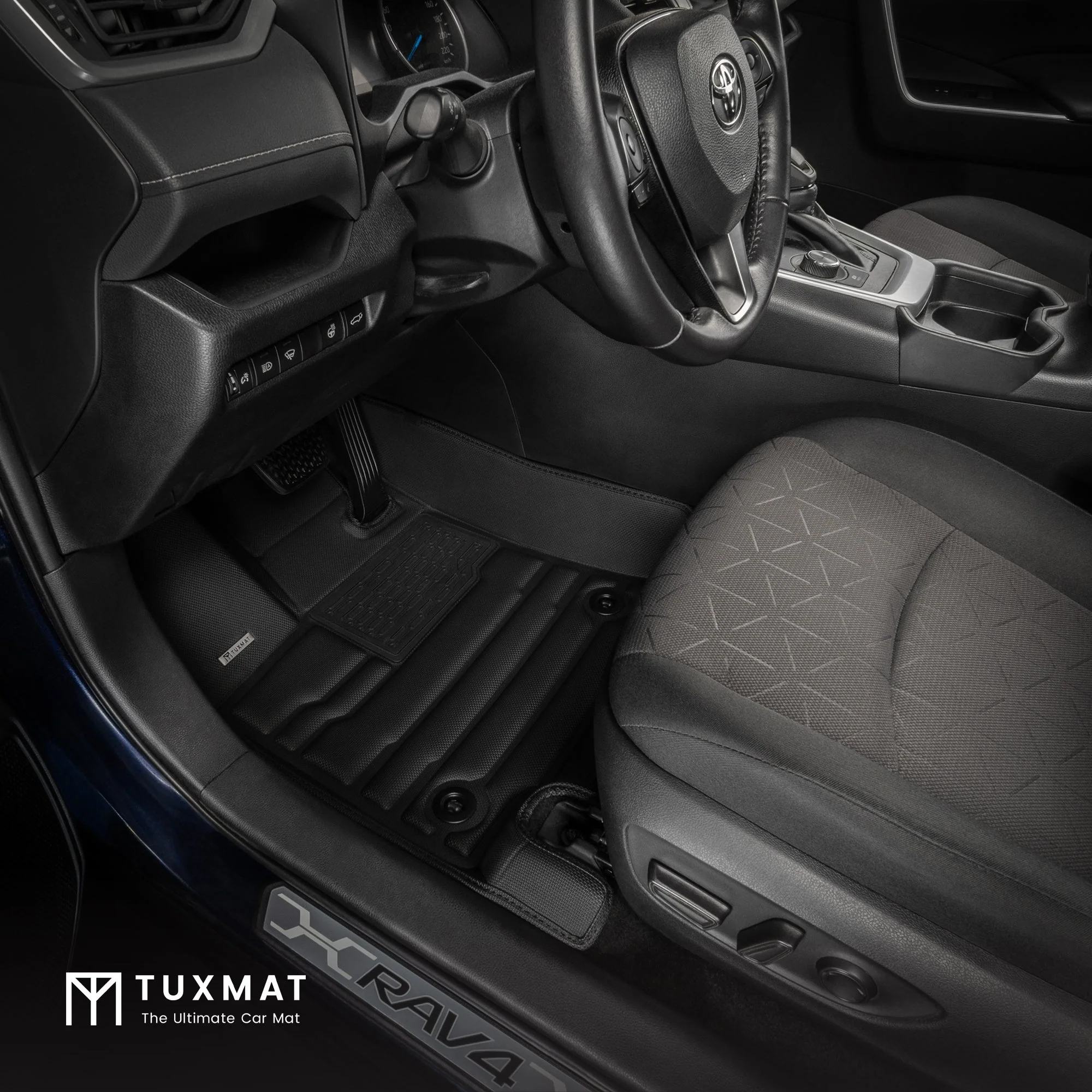TuxMat Floor Mats (Front & Rear) | Toyota RAV4 (2019-2024) - Image 2