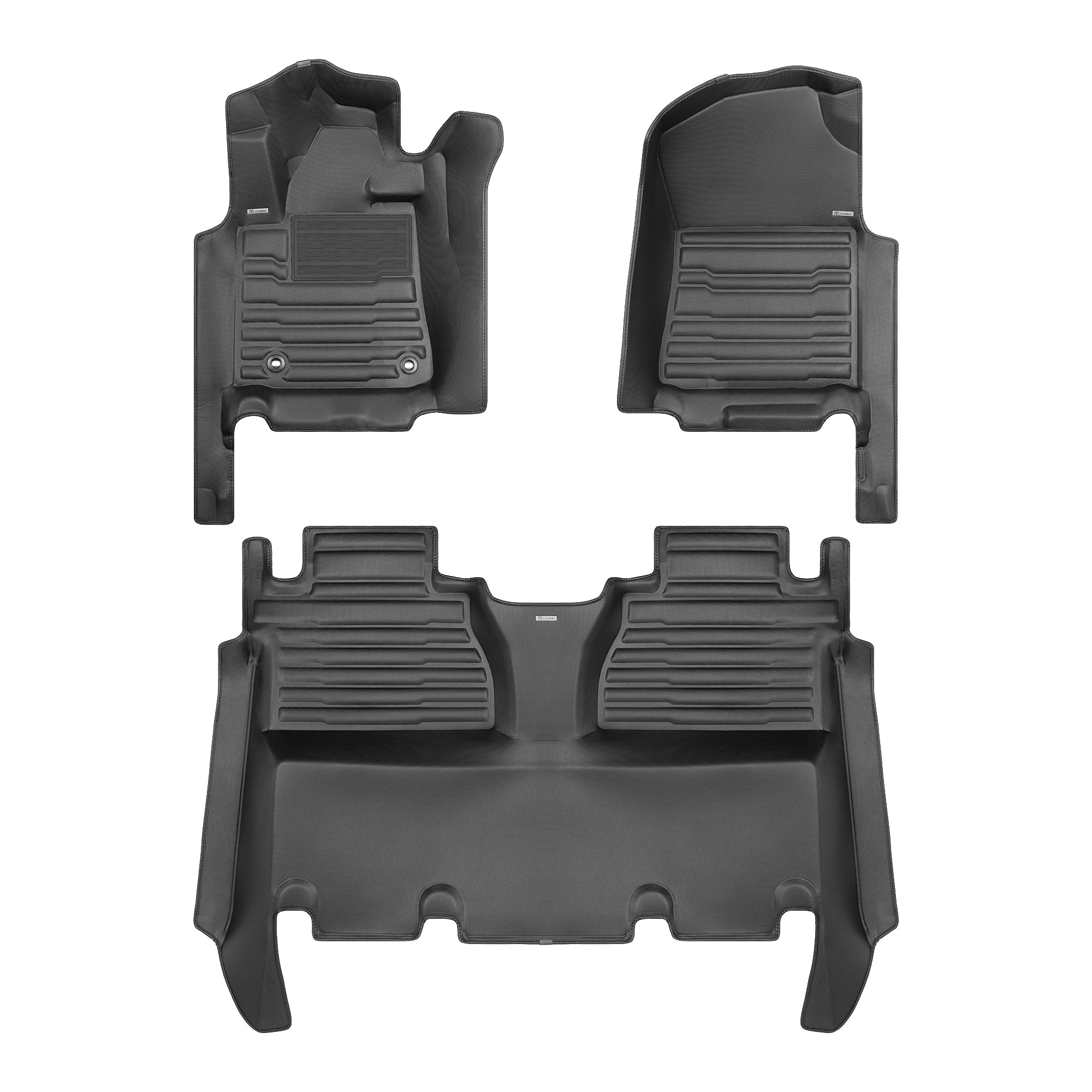 TuxMat Floor Mats (Front & Rear) | Toyota Tundra CrewMax (2014-2021)