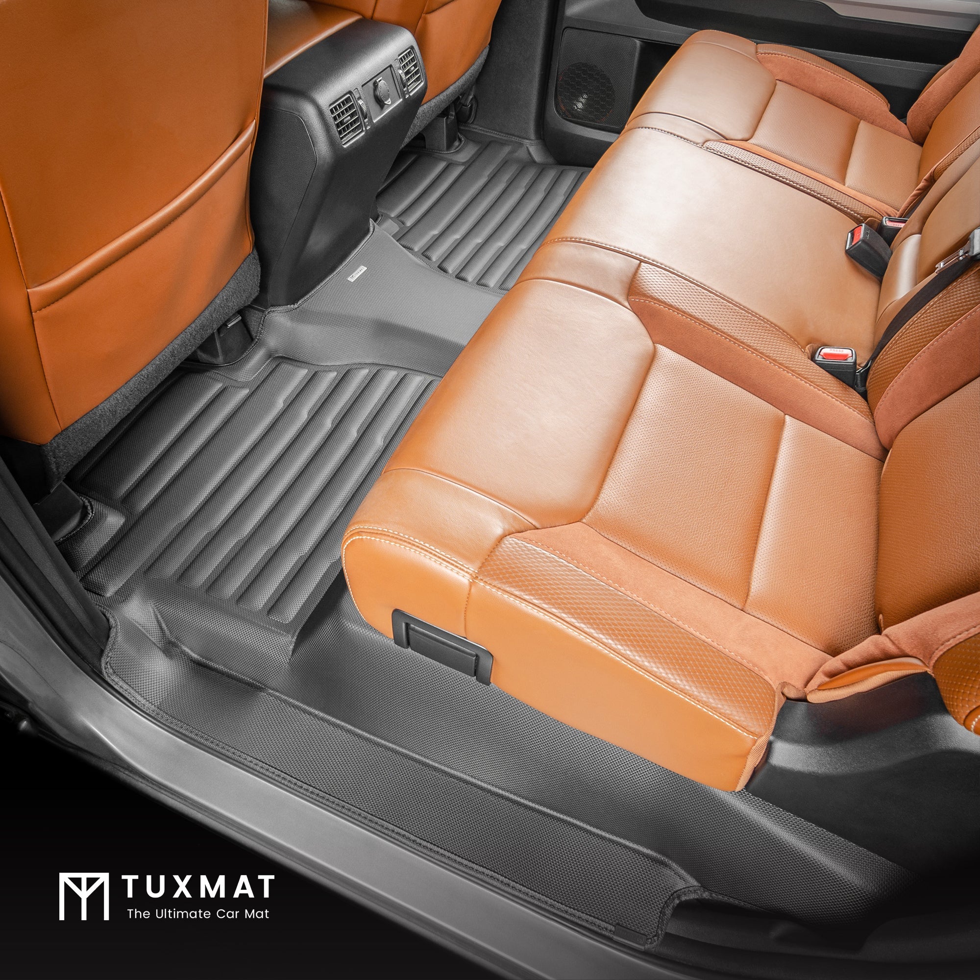 TuxMat Floor Mats (Front & Rear) | Toyota Tundra CrewMax (2014-2021) - Image 4