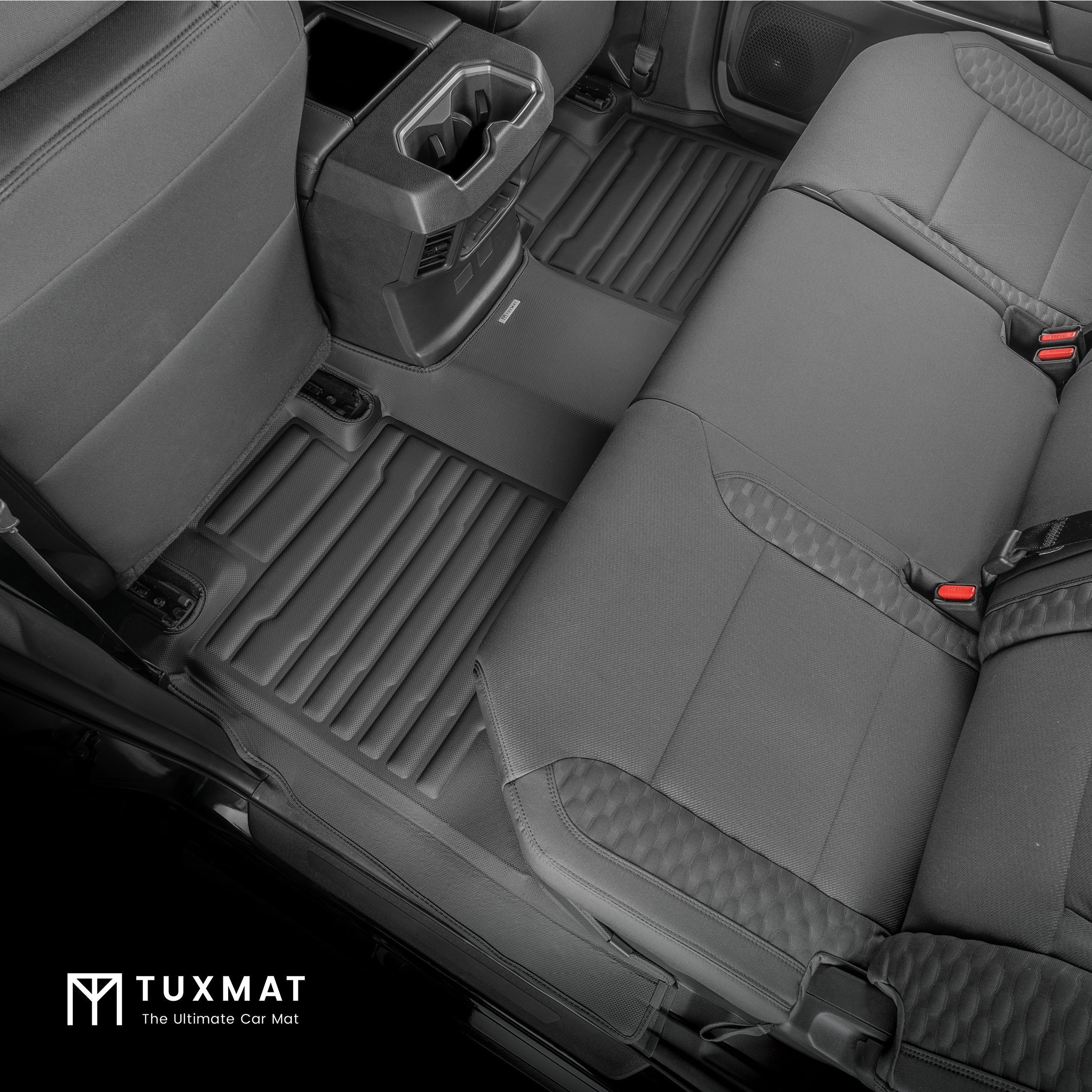 TuxMat Floor Mats (Front & Rear) | Toyota Tundra CrewMax or Hybrid (2022-2024) - Image 4
