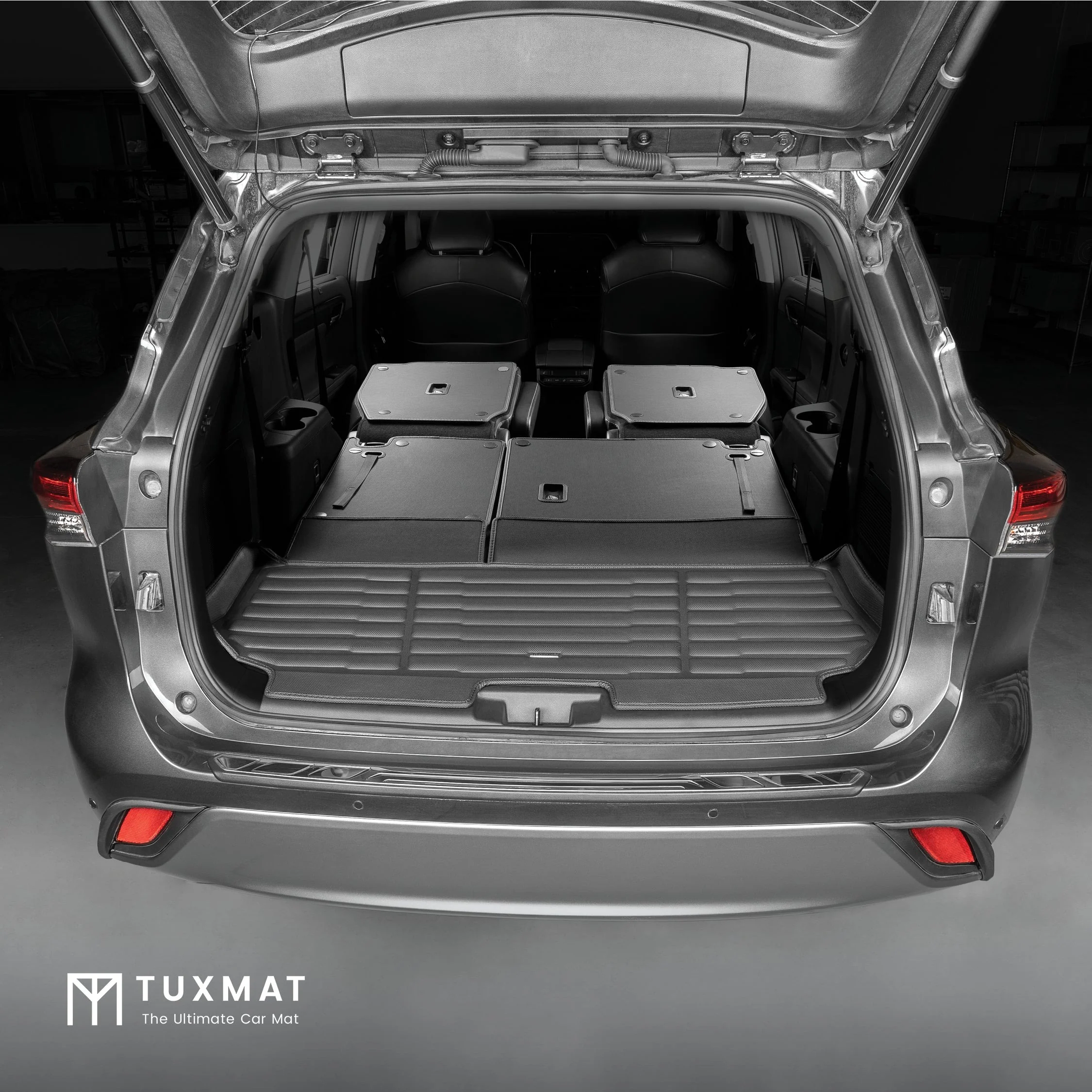 TuxMat SuperTrunk Mat with Seatback Protection | Toyota Highlander (2020-2024) - Image 2