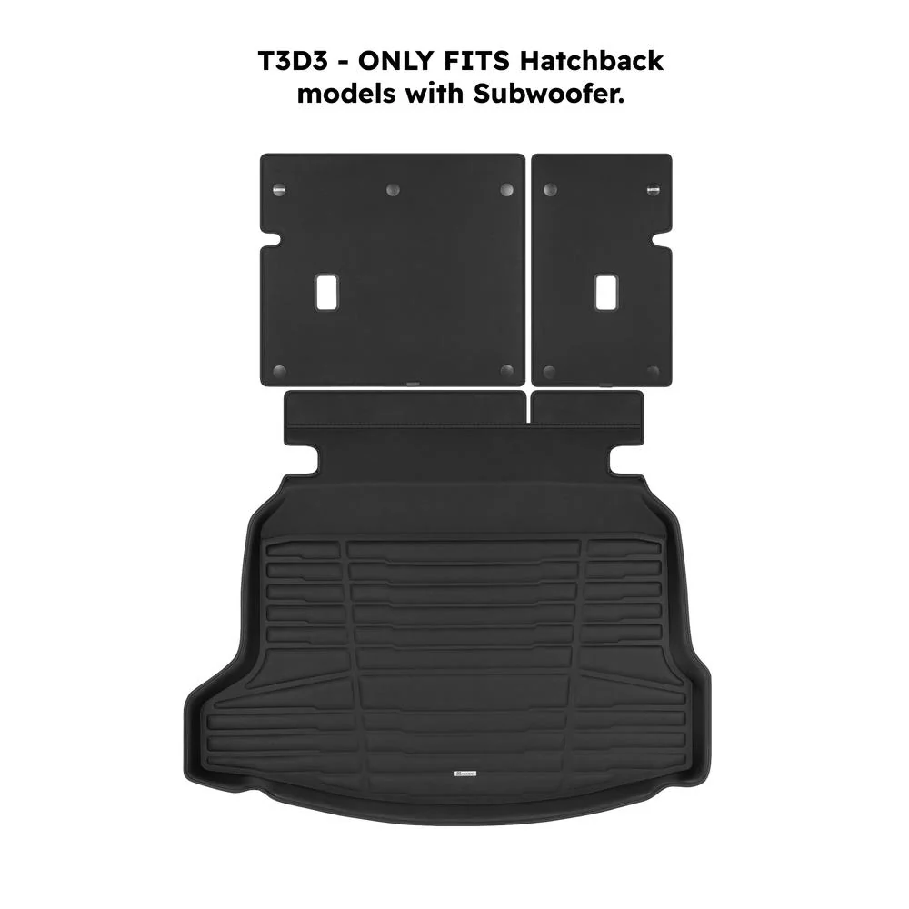 TuxMat SuperTrunk Mat with Seatback Protection | Honda Civic Hatchback (2022-2024) - Image 3