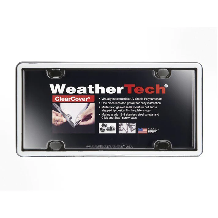 WeatherTech ClearCover License Plate Frame & Cover - Image 12