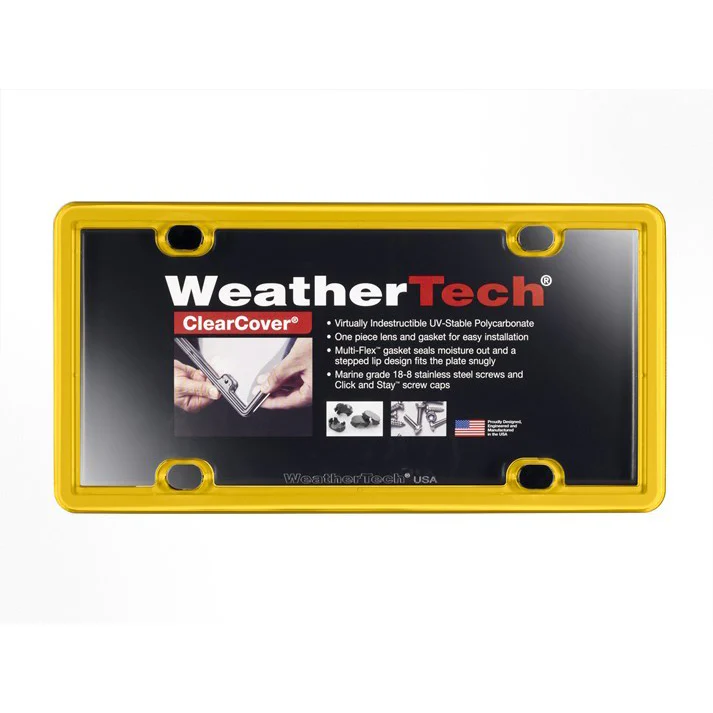 WeatherTech ClearCover License Plate Frame & Cover - Image 18