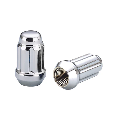 Wheel Nut Set (20+1 pcs) — 6-Spline in Chrome (19/21mm) | Dialyn - Image 2