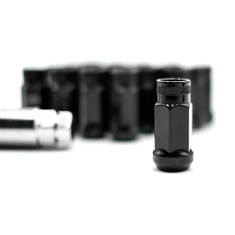 Wheel Nut Set (20+1 pcs) — Tuner in Black Chrome (19mm) | Superspeed Wheels - Image 3